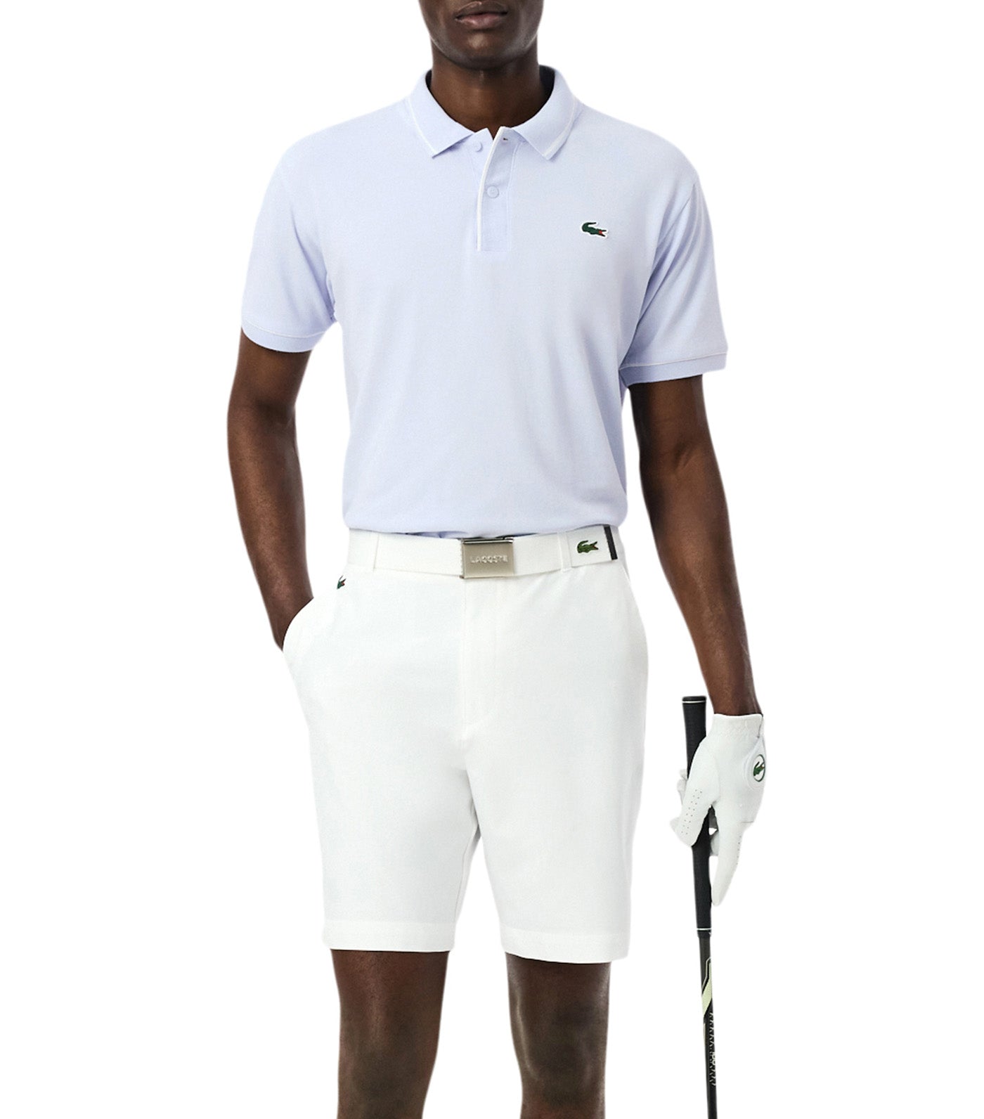 Heat Regulating Mini Piqué Golf Polo Shirt