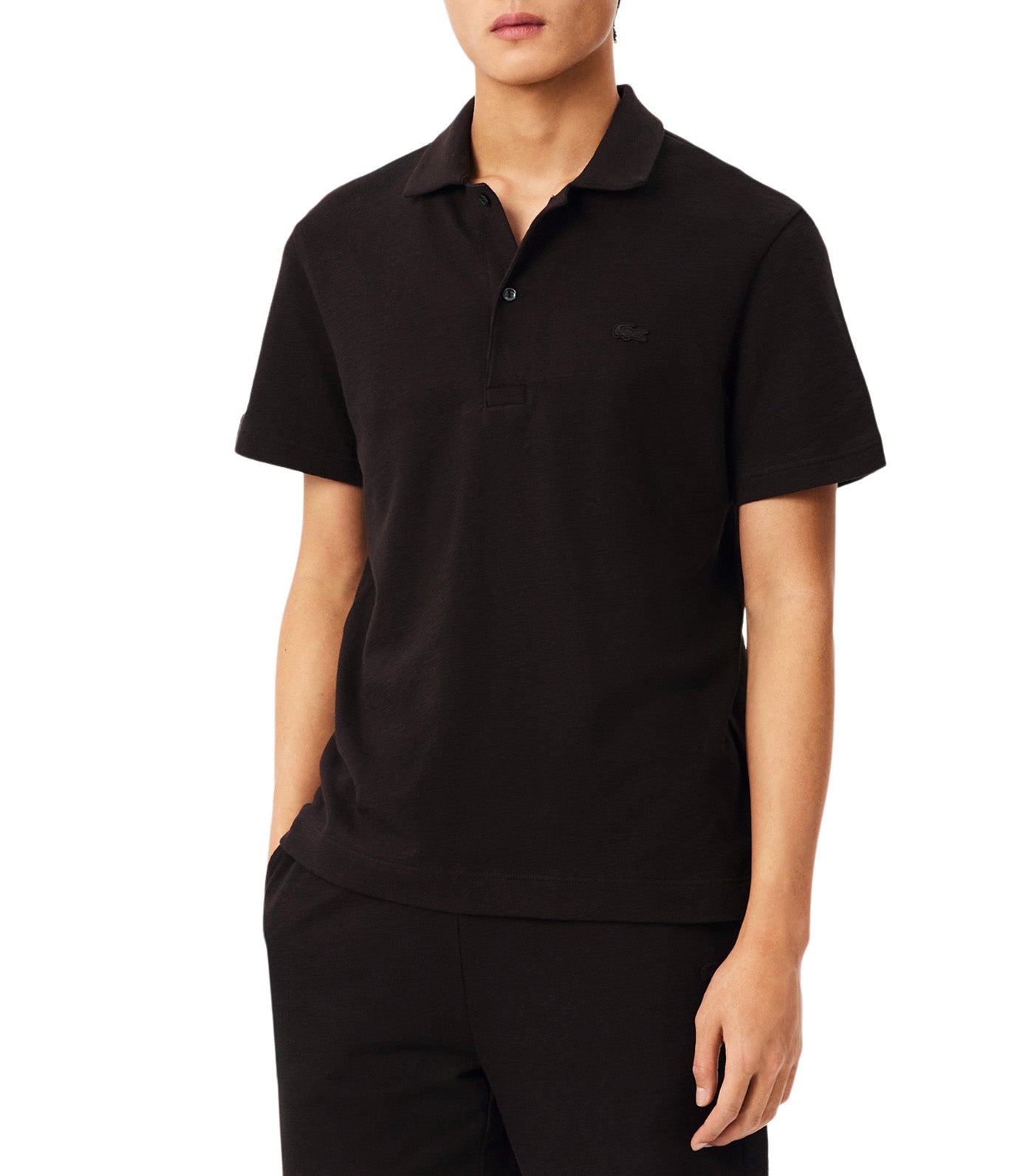 Classic Fit Textured Polo Shirt
