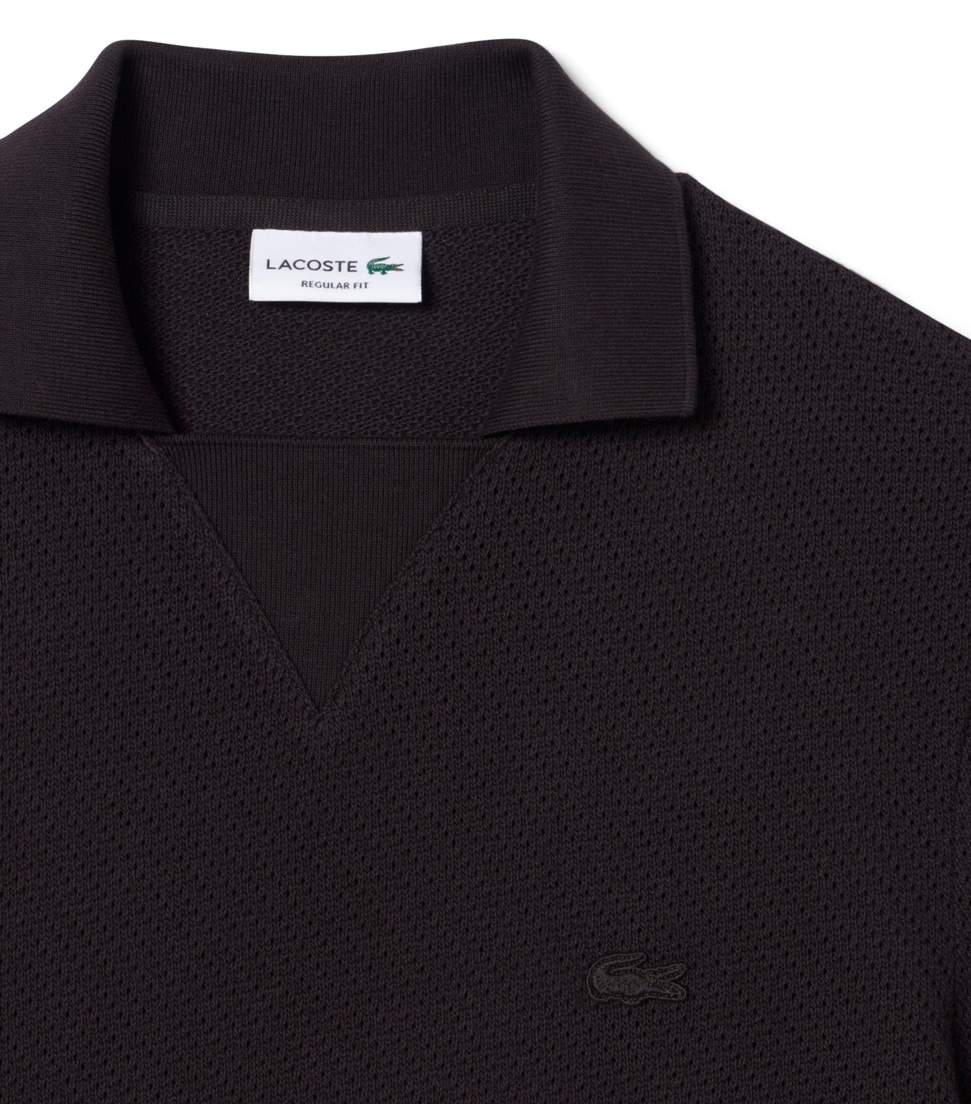 Regular Fit Lacy Cotton Polo Shirt Buffalo