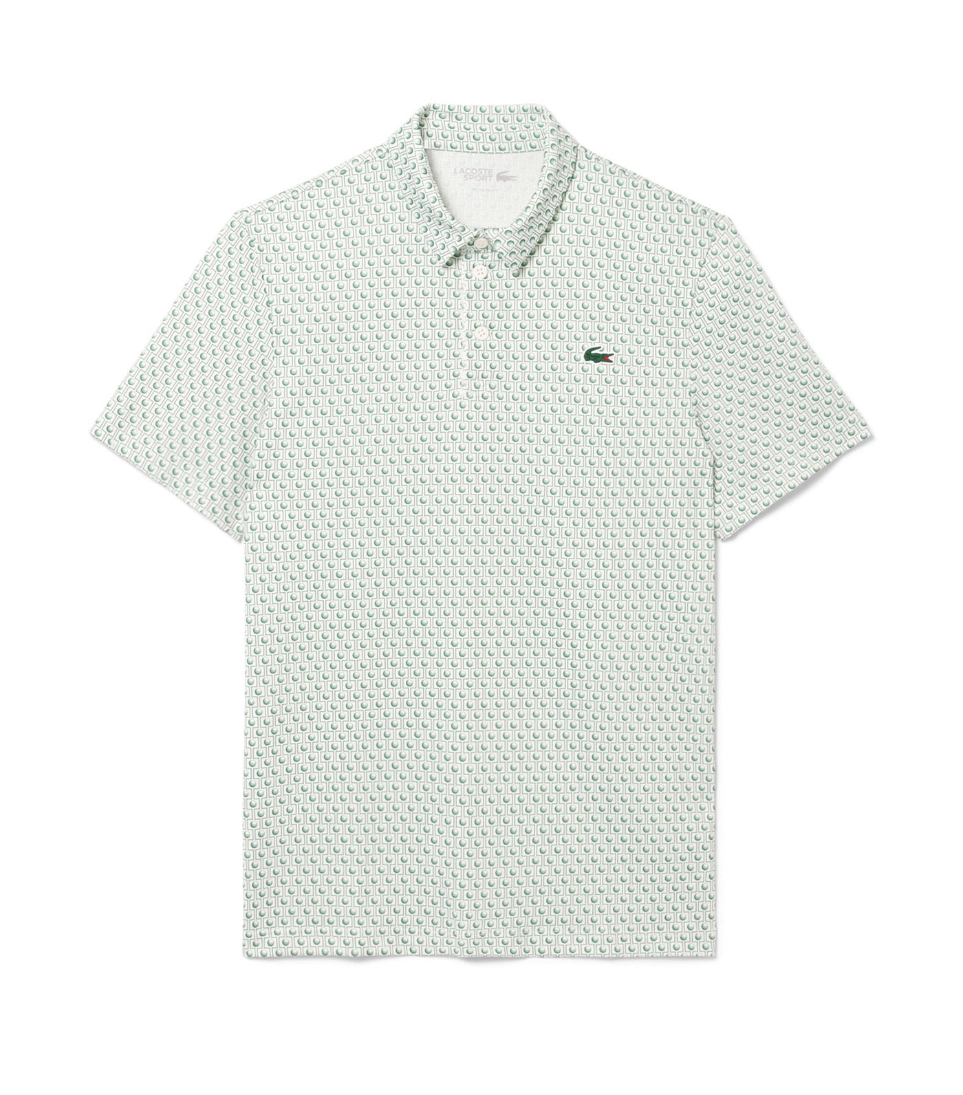 Regular Fit Printed Golf Polo Shirt