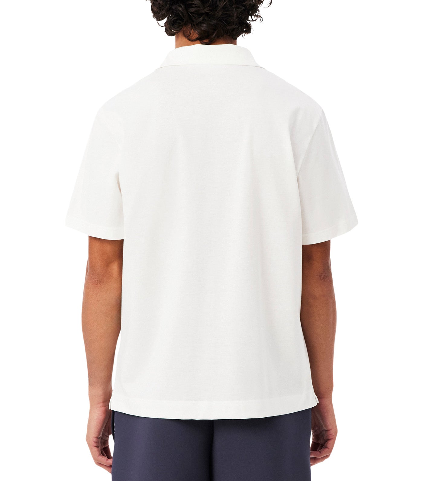 Paris Classic Fit Open Neck Embroidered Polo Shirt