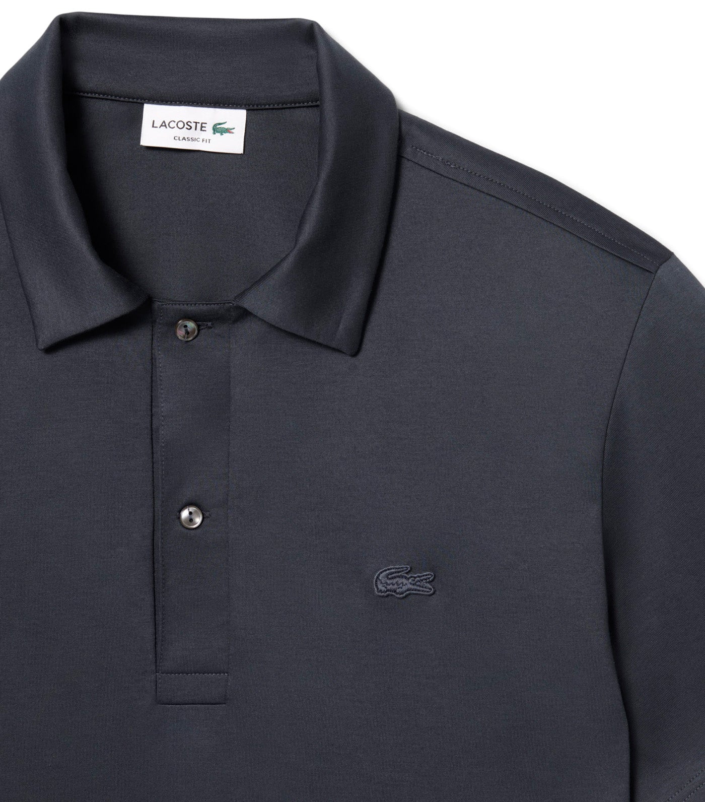 Paris Classic Fit Open Neck Embroidered Polo Shirt