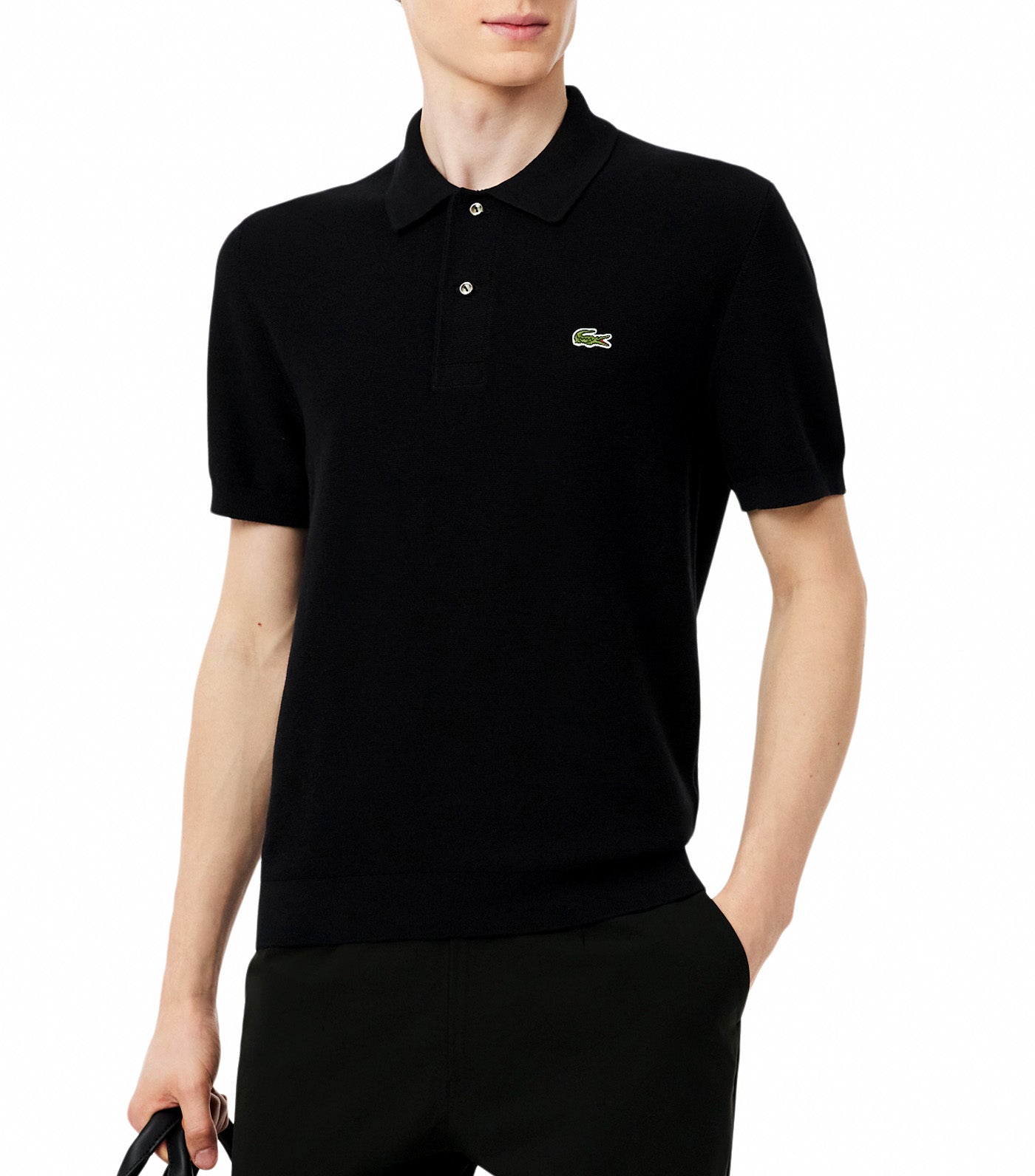 Classic Fit Knitted Polo Shirt