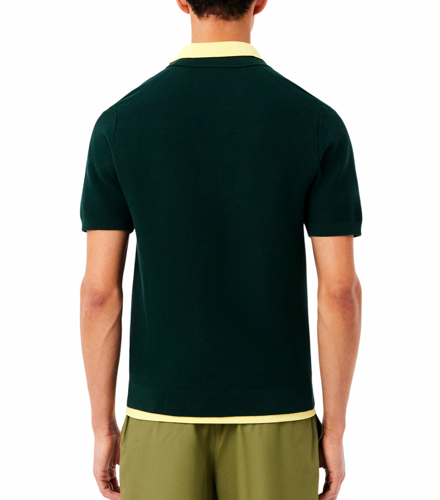 Classic Fit Knitted Polo Shirt