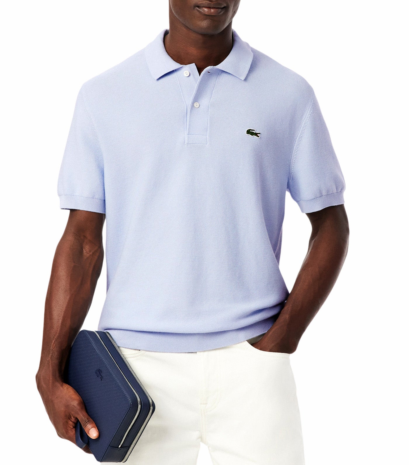 Classic Fit Knitted Polo Shirt