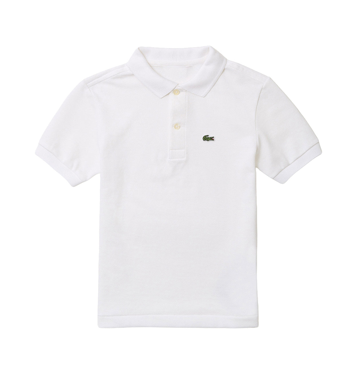 Petit Piqué Polo Shirt White