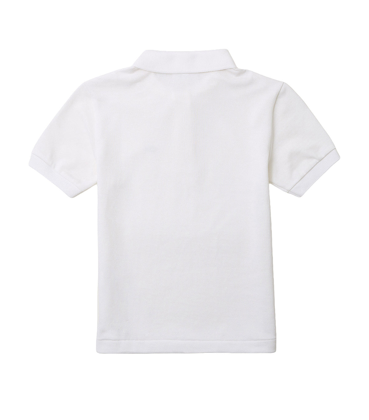 Petit Piqué Polo Shirt White