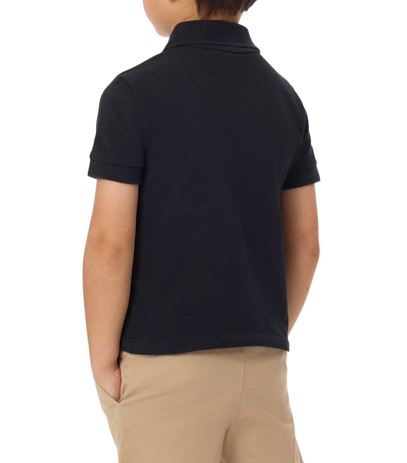 Colorblock Petit Piqué Polo Shirt Blackbird