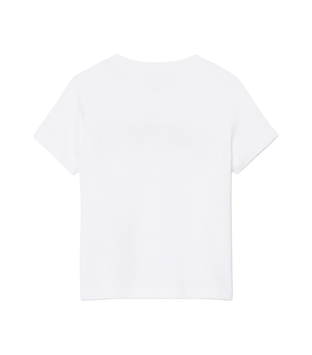 Embroidered Cotton T-Shirt White