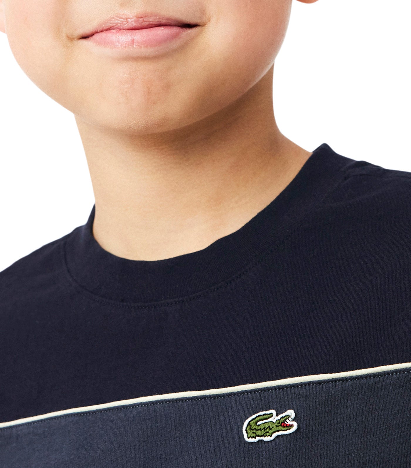 Cotton Color-Block T-Shirt