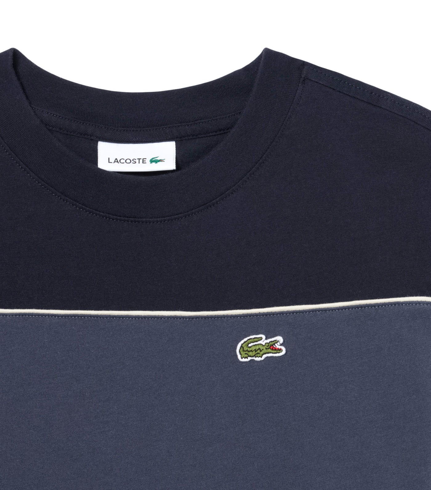 Cotton Color-Block T-Shirt