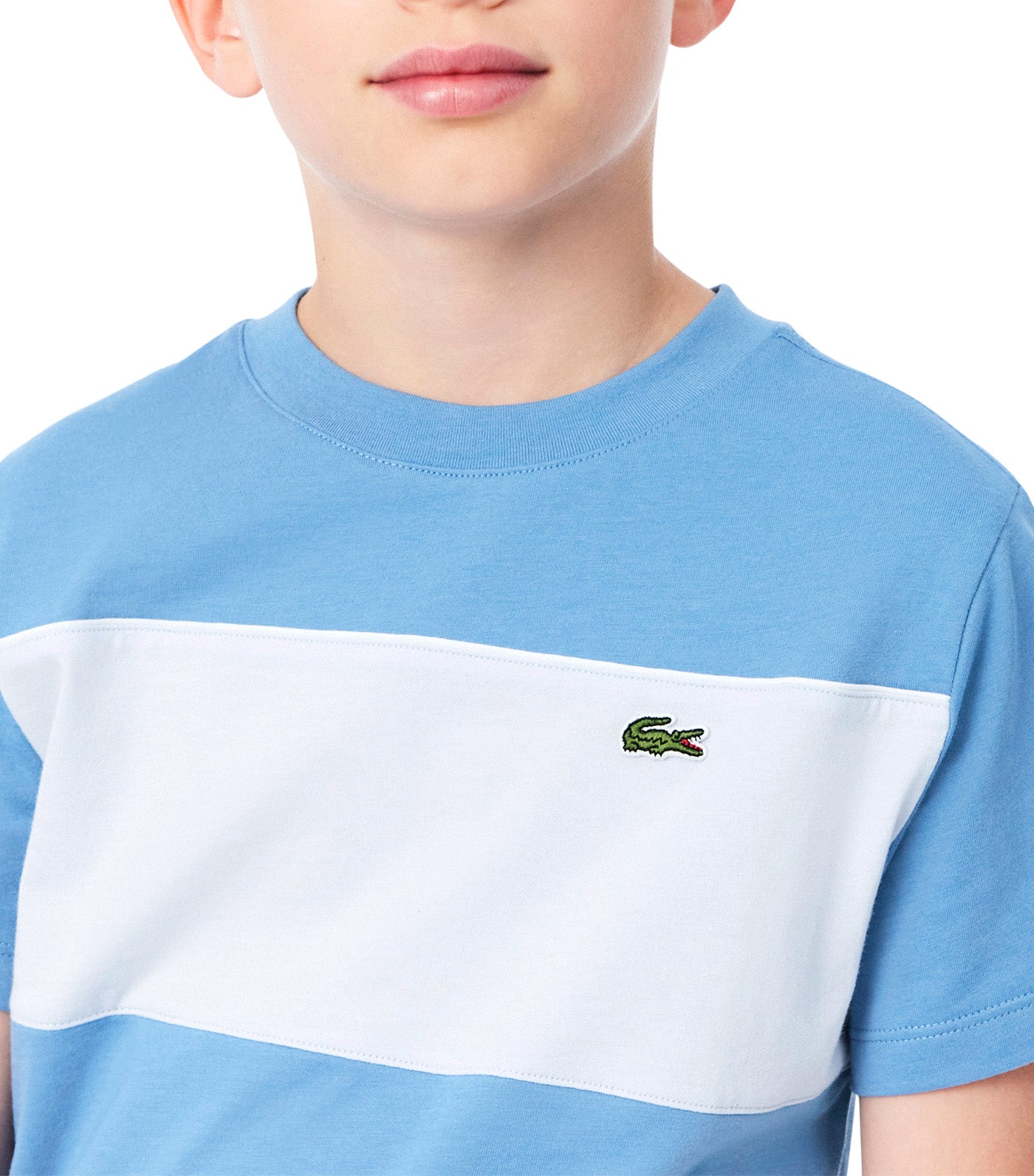 Cotton Color-Block T-Shirt