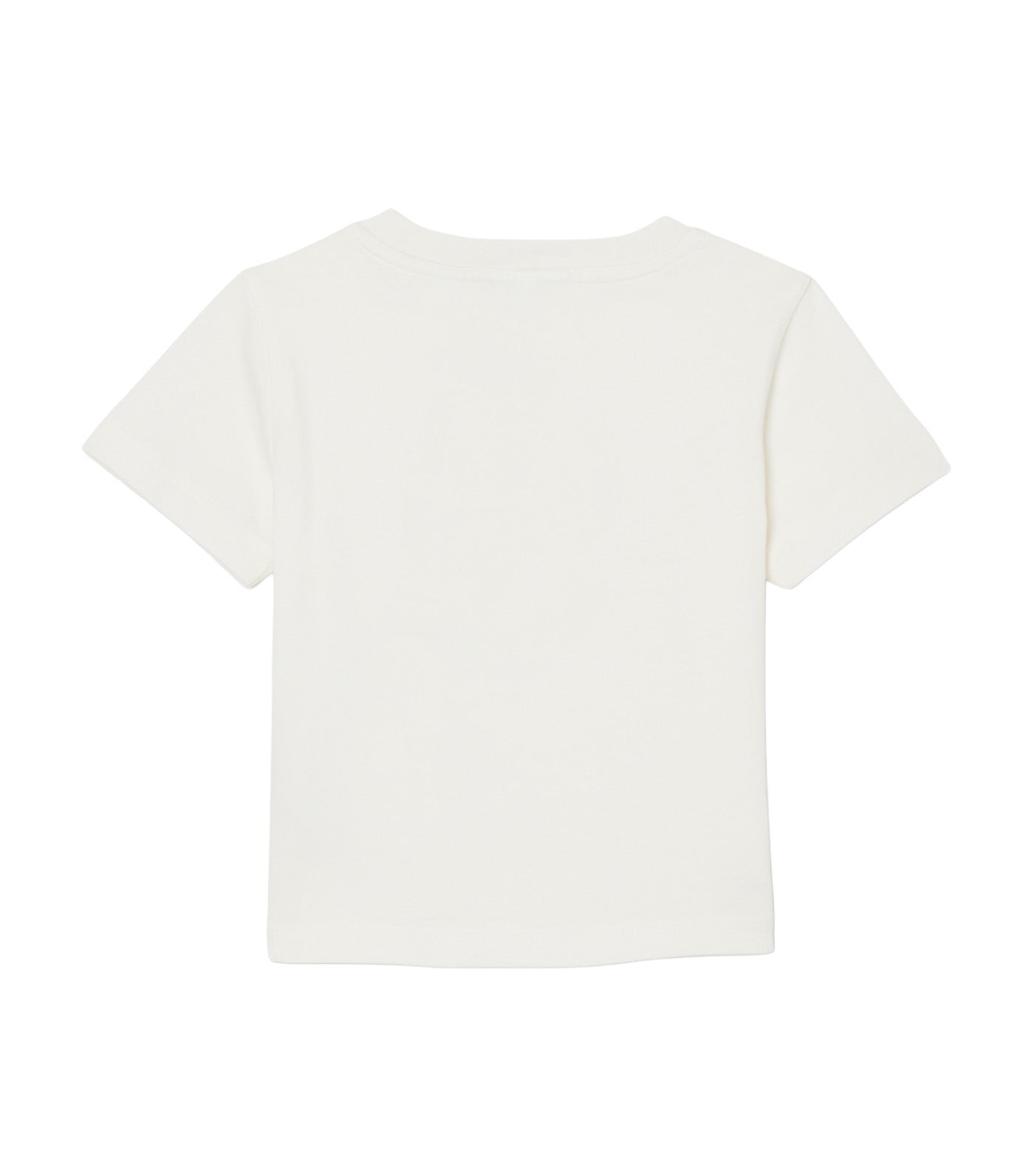 Tennis Print Cotton T-Shirt White