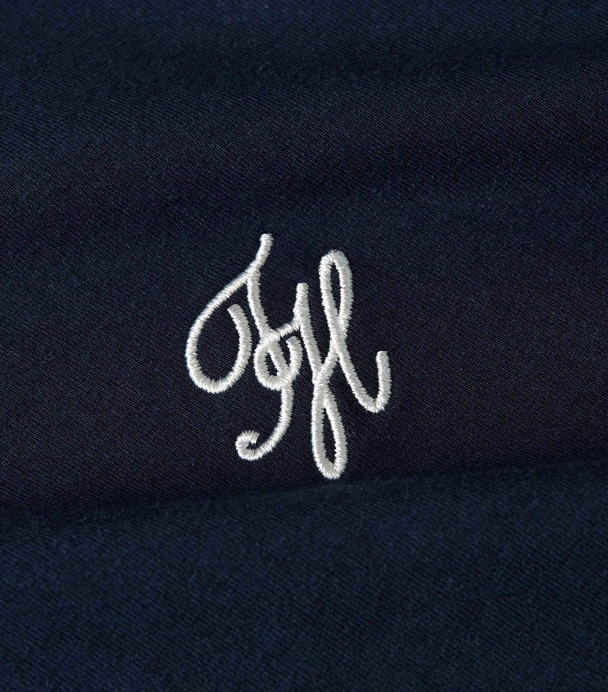 Women's Script Reg Crew Neck Tee Dark Night Navy