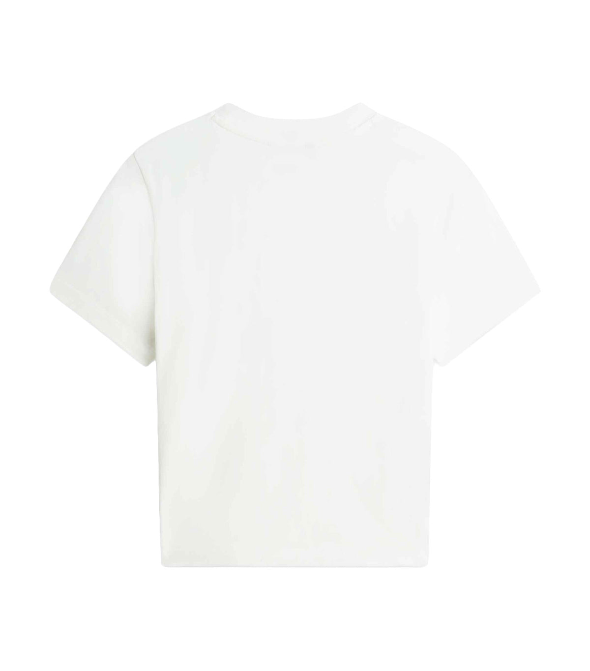 Women's Script Reg Crew Neck Tee Ecru