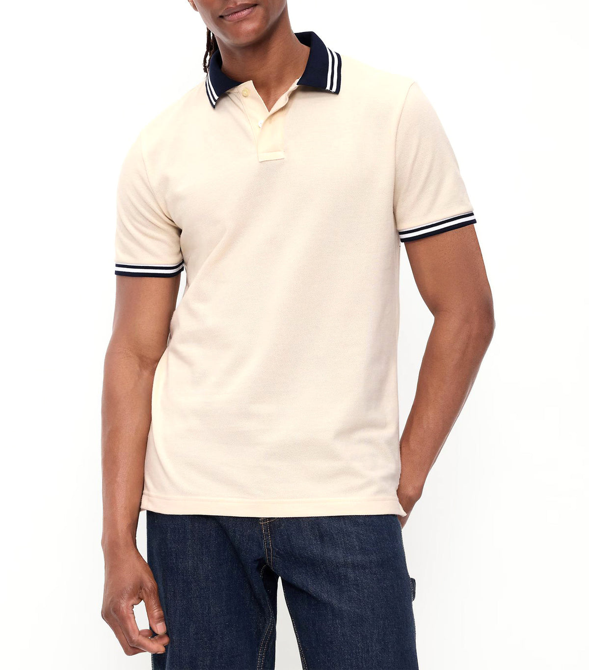 Classic Fit Pique Polo Howlite