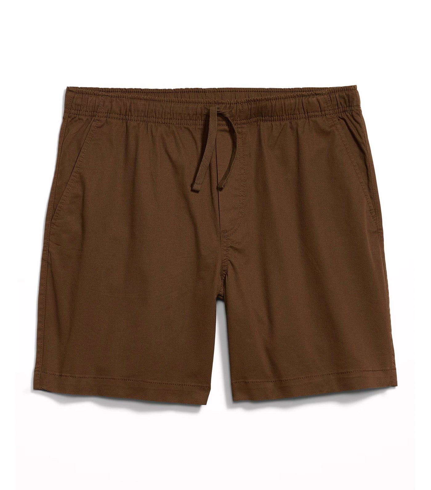 Old Navy Twill Jogger Shorts - 7in Inseam Dark Walnut