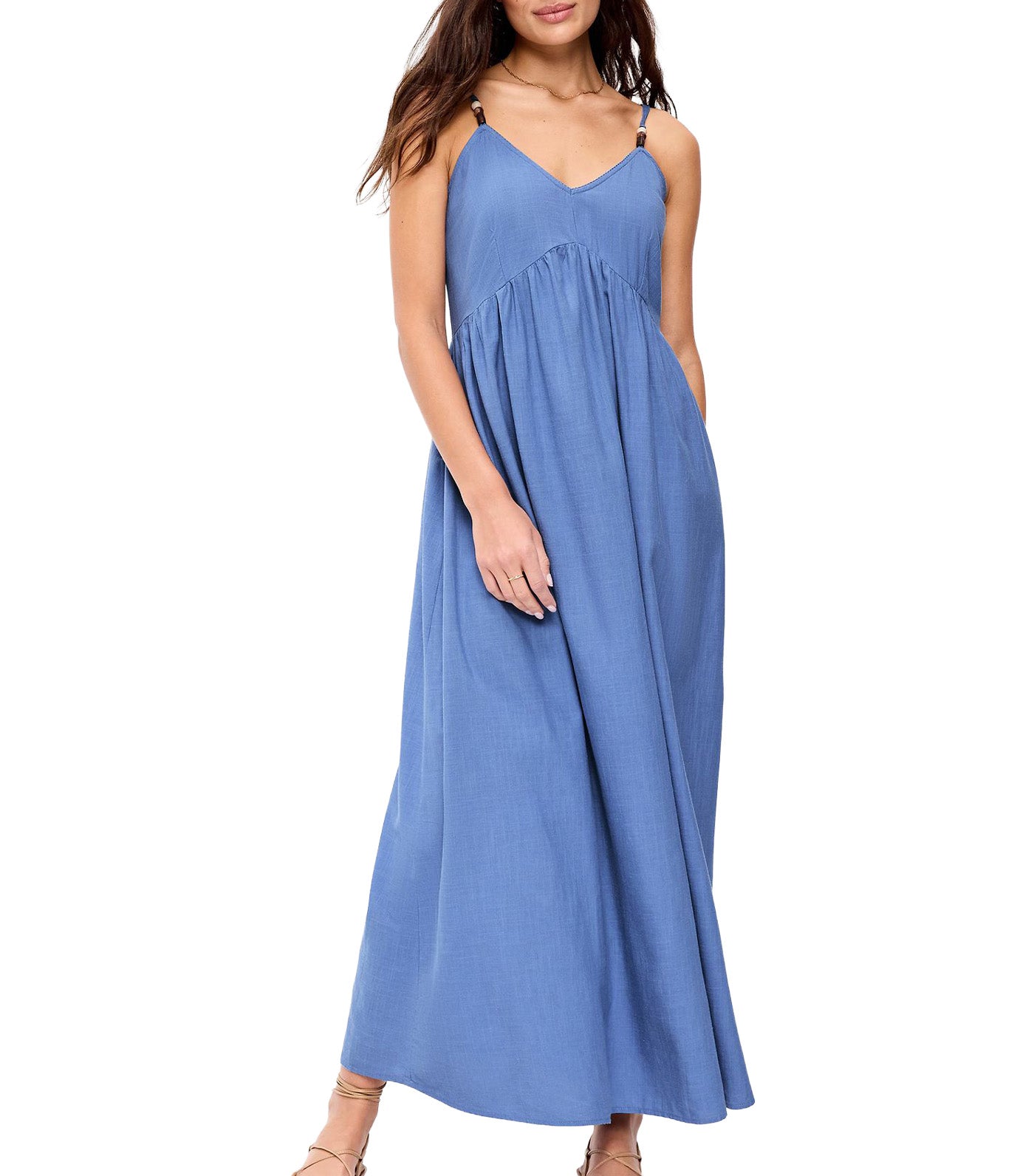 Sleeveless Boho Maxi Dress