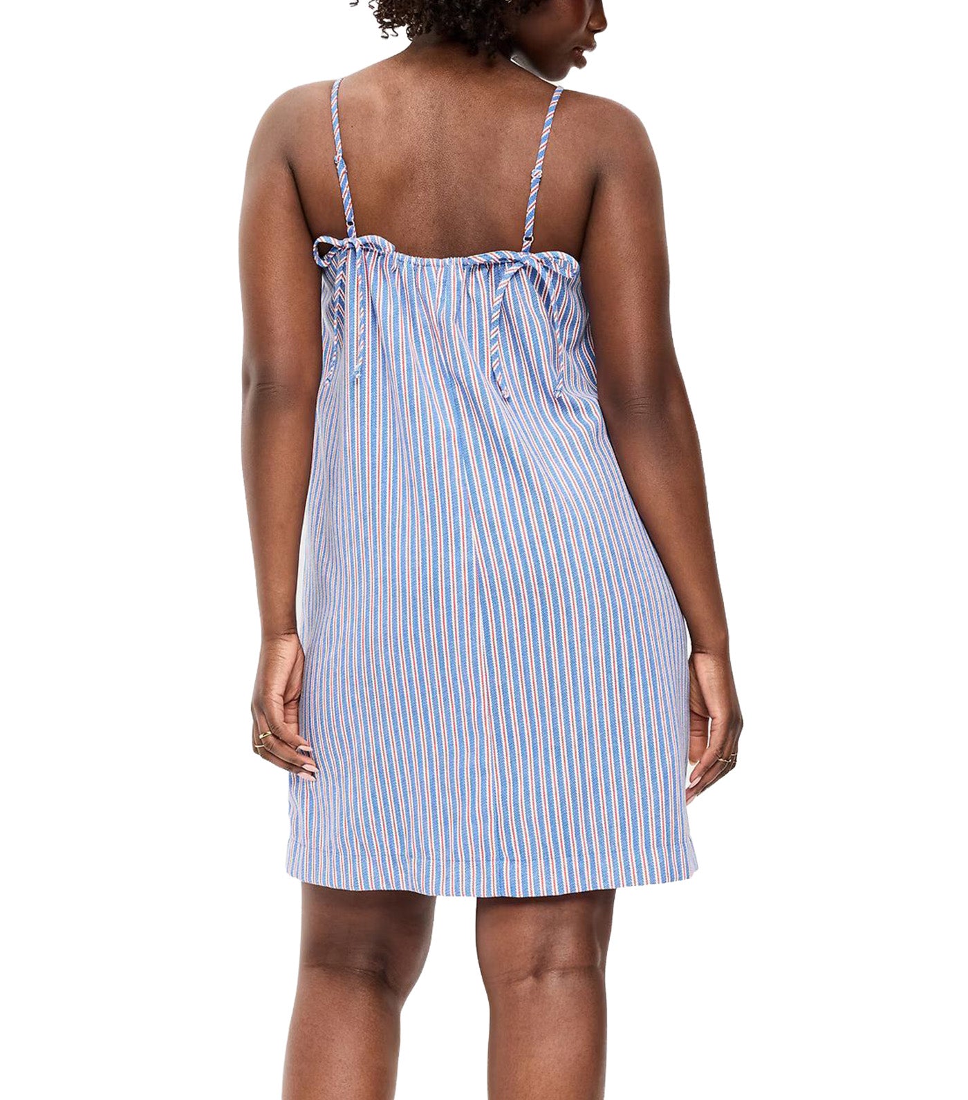 Strappy Mini Shift Dress