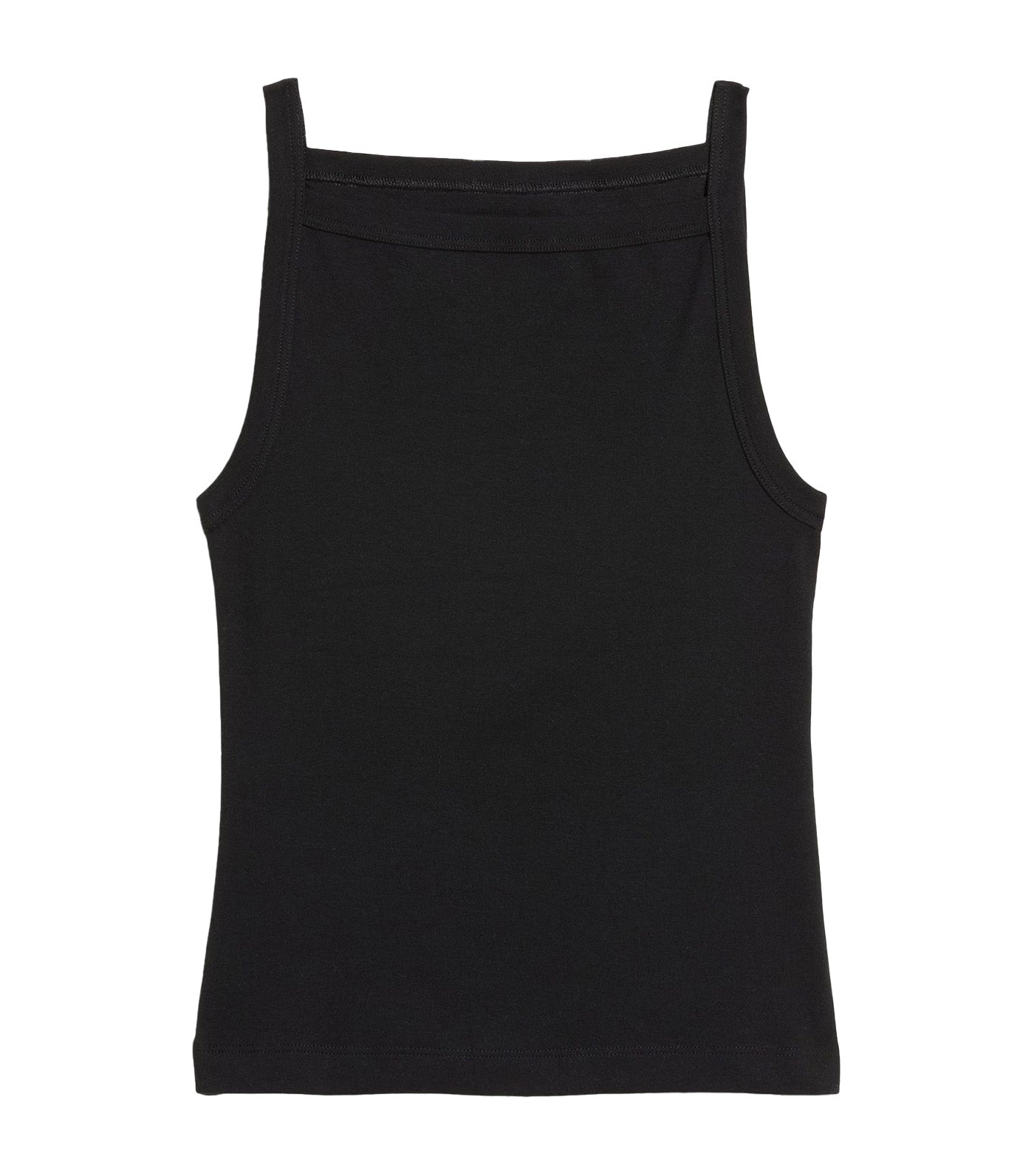 Snug Apron-Neck Tank Top