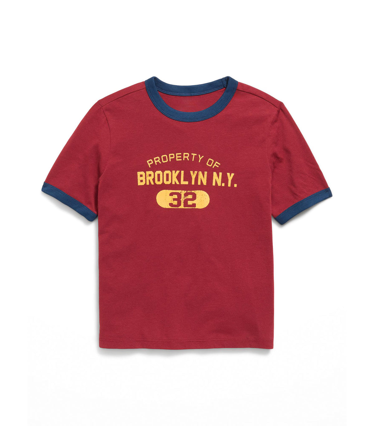 Softest Short-Sleeve Graphic Ringer T-Shirt for Boys Have a Heart