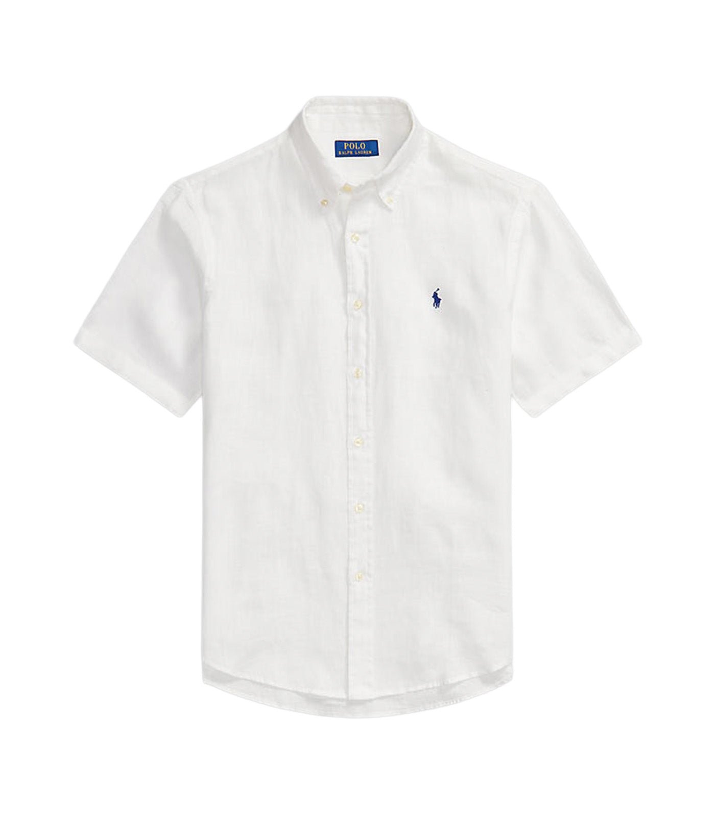 Men's Custom Fit Linen Shirt White