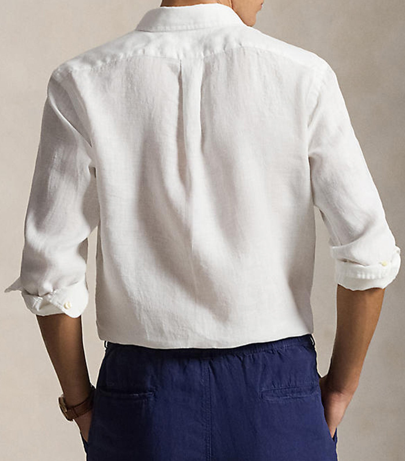 Men's Custom Fit Linen Shirt