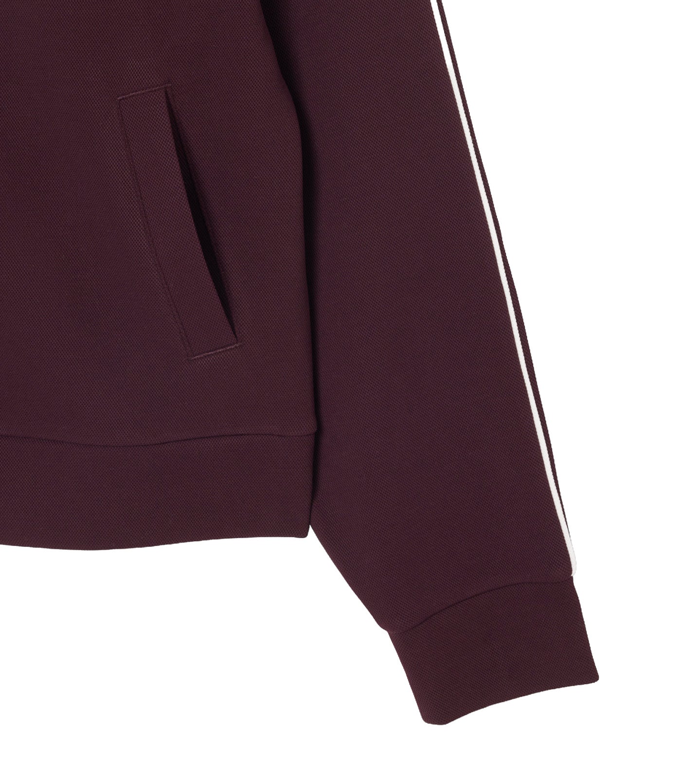 Tennis Heritage Zipped Badge Accent Sweatshirt Oxalis/Flour