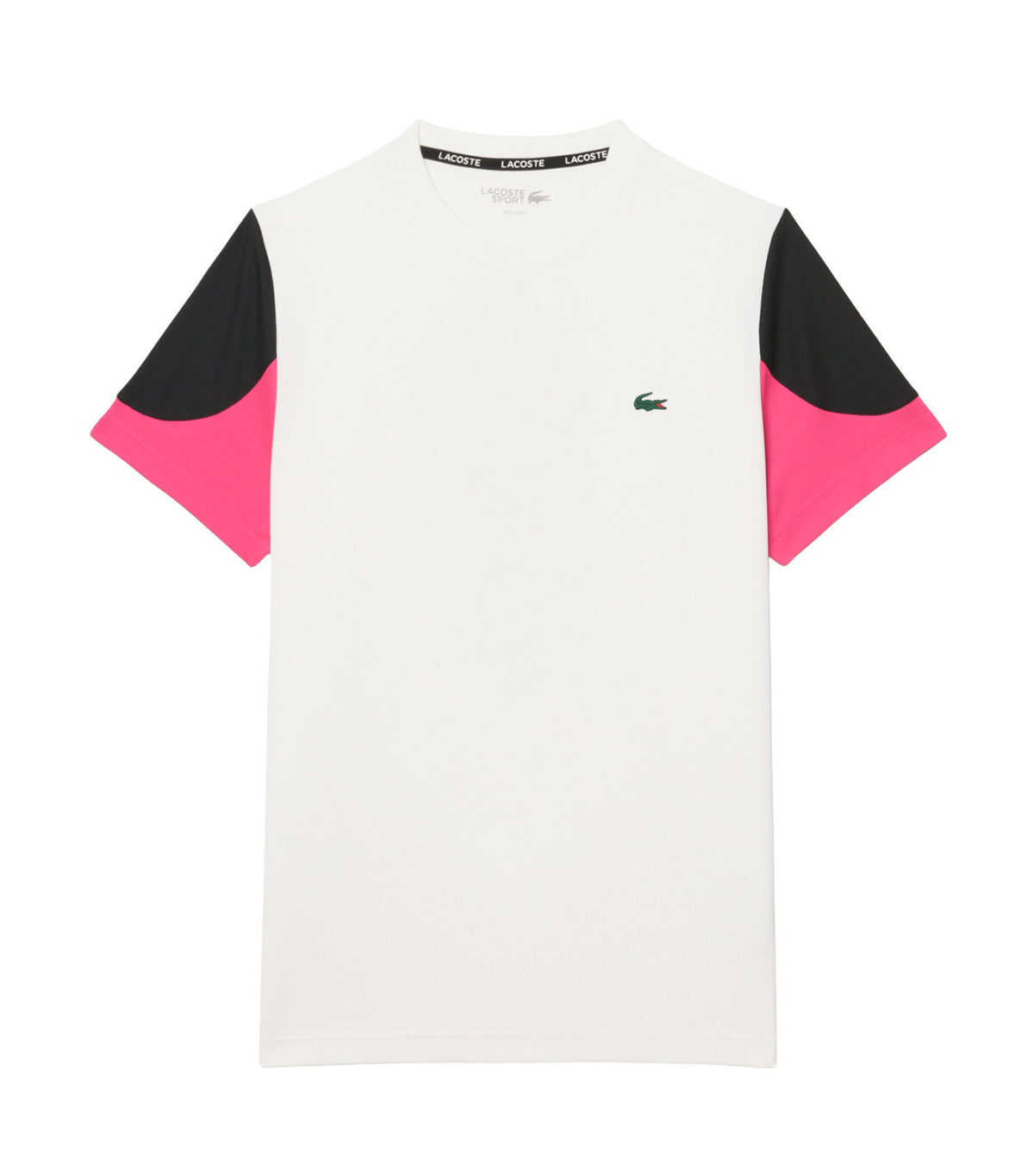 Sport Printed Color-Block T-Shirt Flour/Black/Carmine