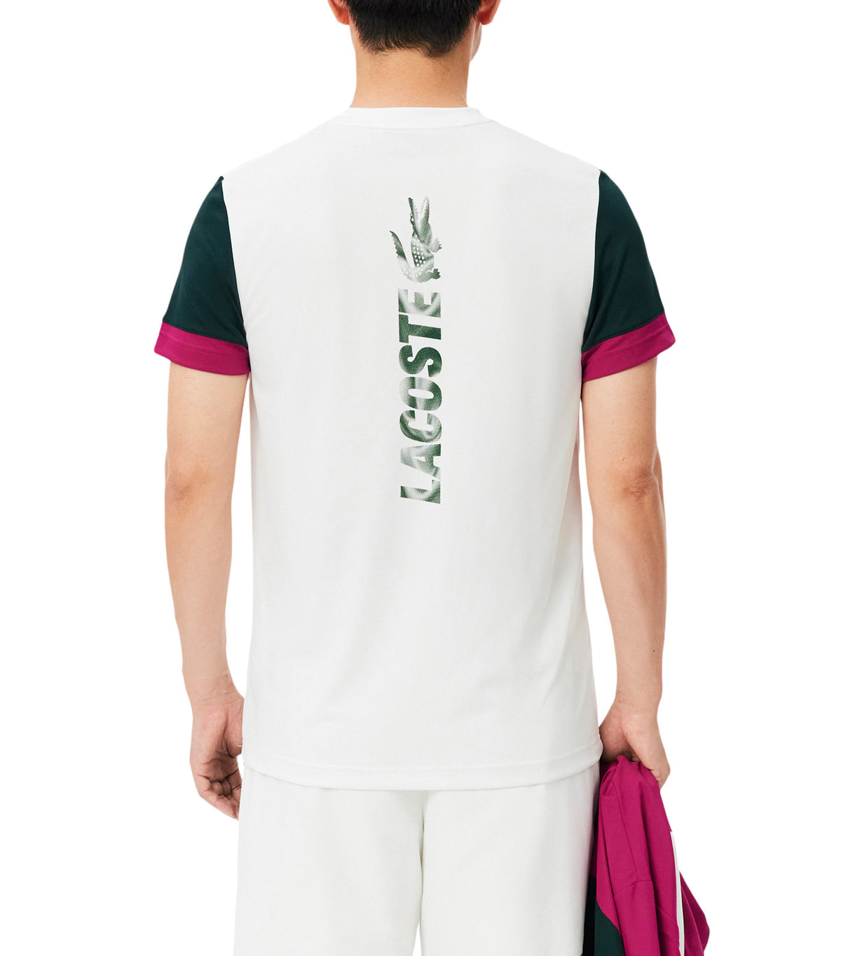 Sport Printed Color-Block T-Shirt Flour/Sinople/Rubine Red
