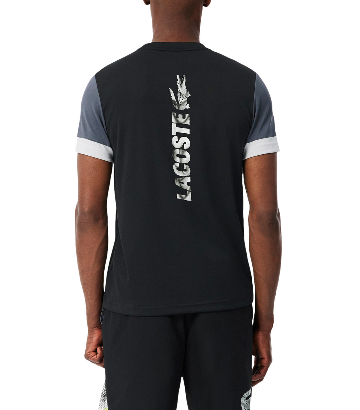 Sport Printed Color-Block T-Shirt Black/Urban/Patisson