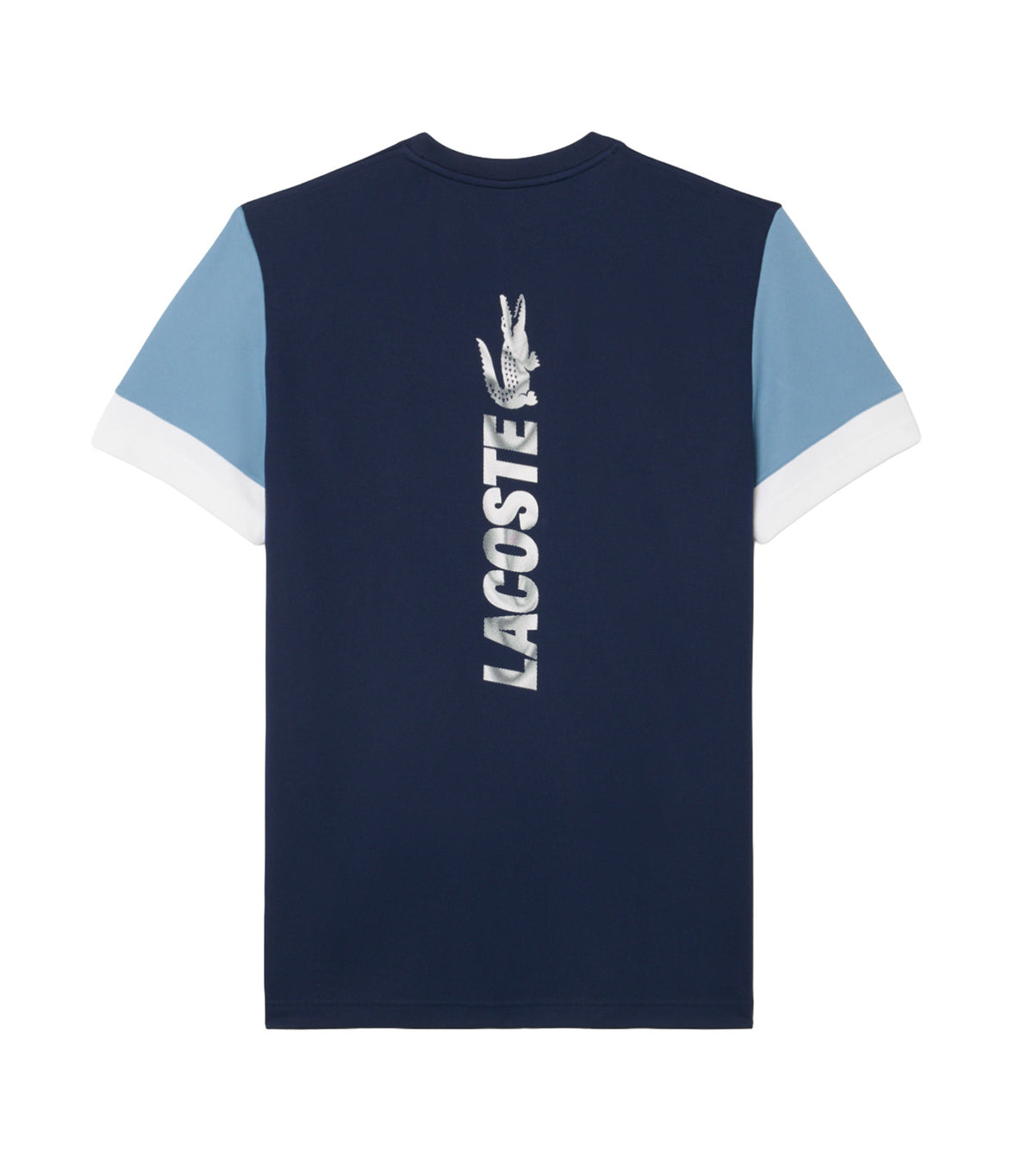 Sport Printed Color-Block T-Shirt Navy Blue/Aral/White