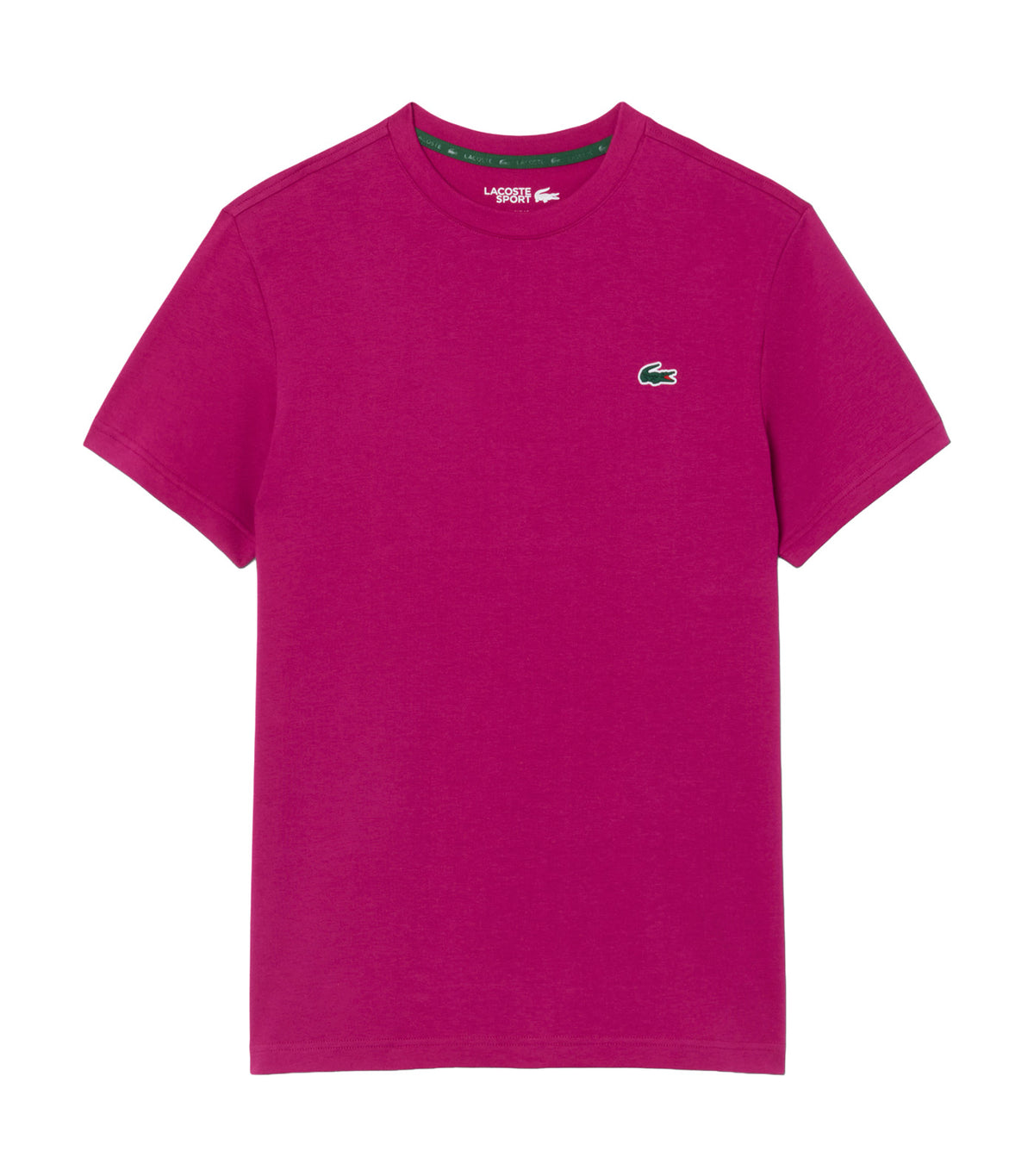 Ultra Dry Printed Sport T-Shirt Rubine Red/White