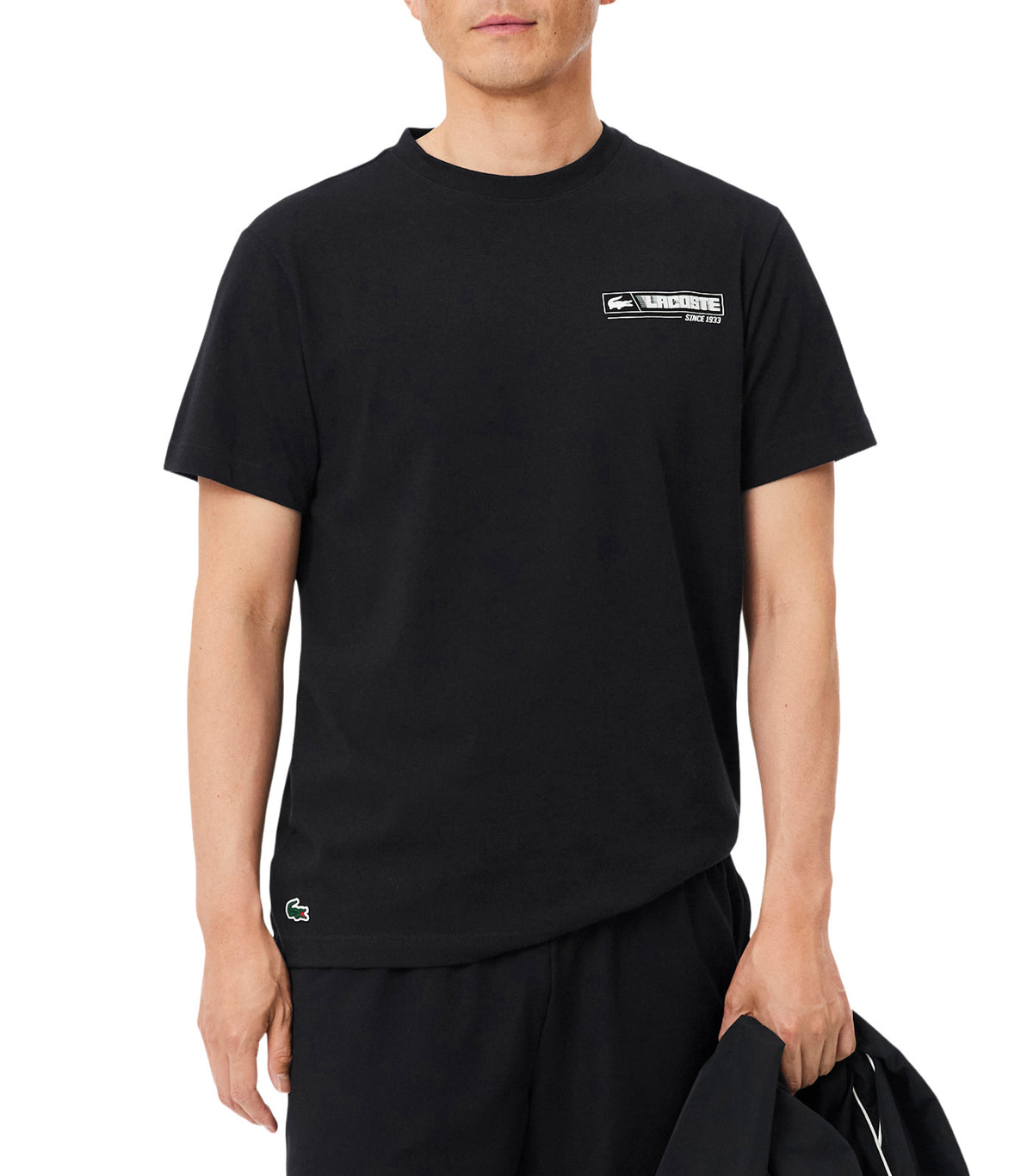 Ultra Dry Printed Sport T-Shirt Black/White