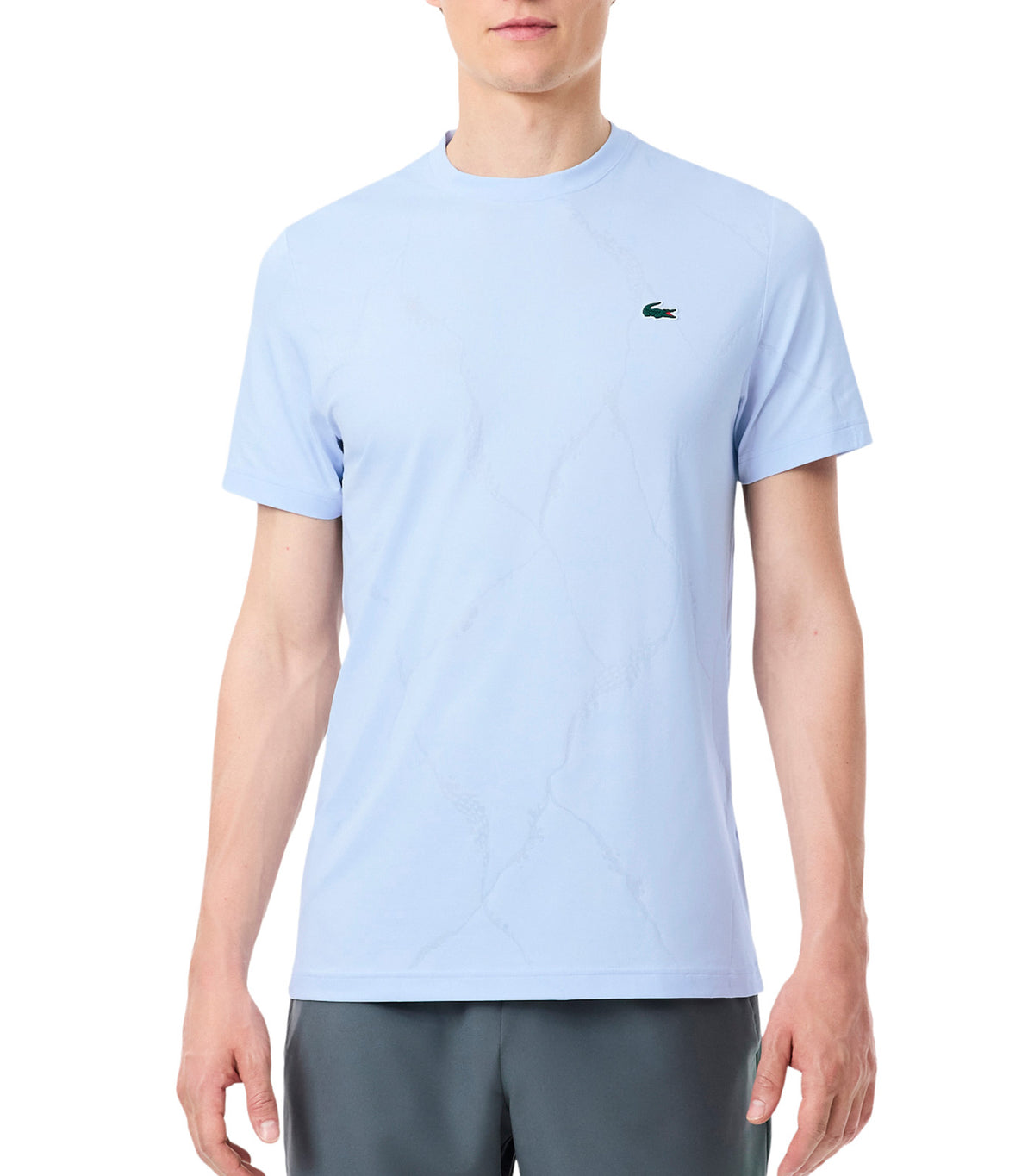Ultra Dry Crocodile Jacquard Tennis T-Shirt Rill