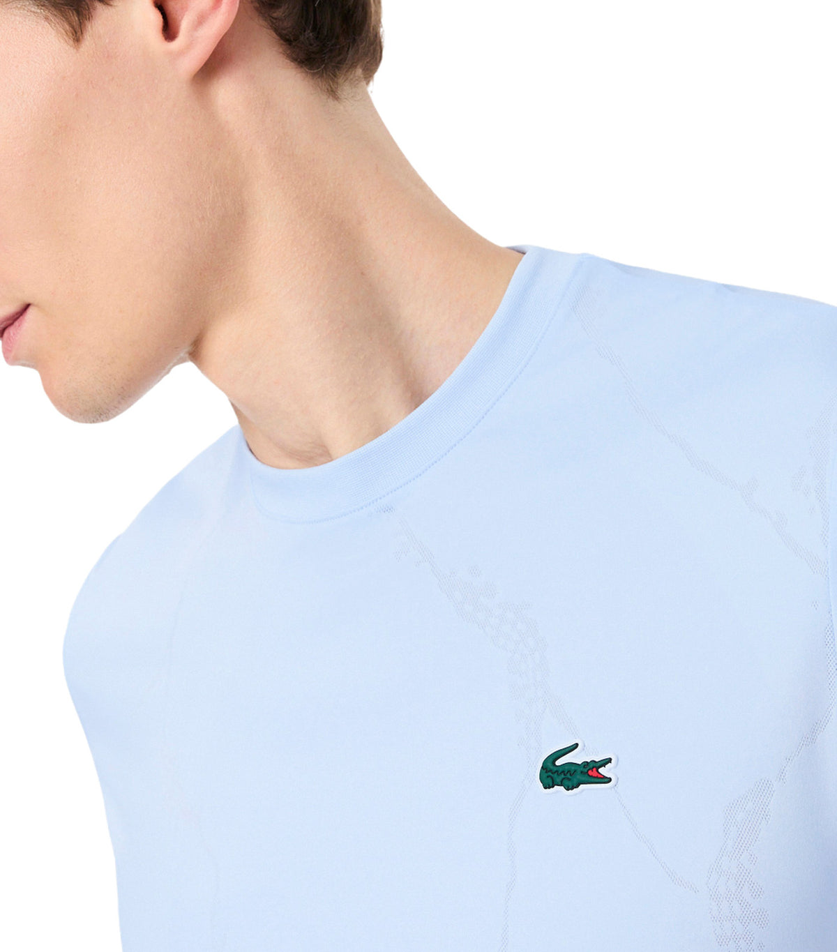 Ultra Dry Crocodile Jacquard Tennis T-Shirt Rill