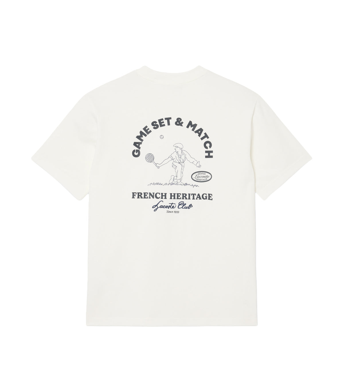 Ultra Dry Tennis Heritage Graphic T-Shirt Flour