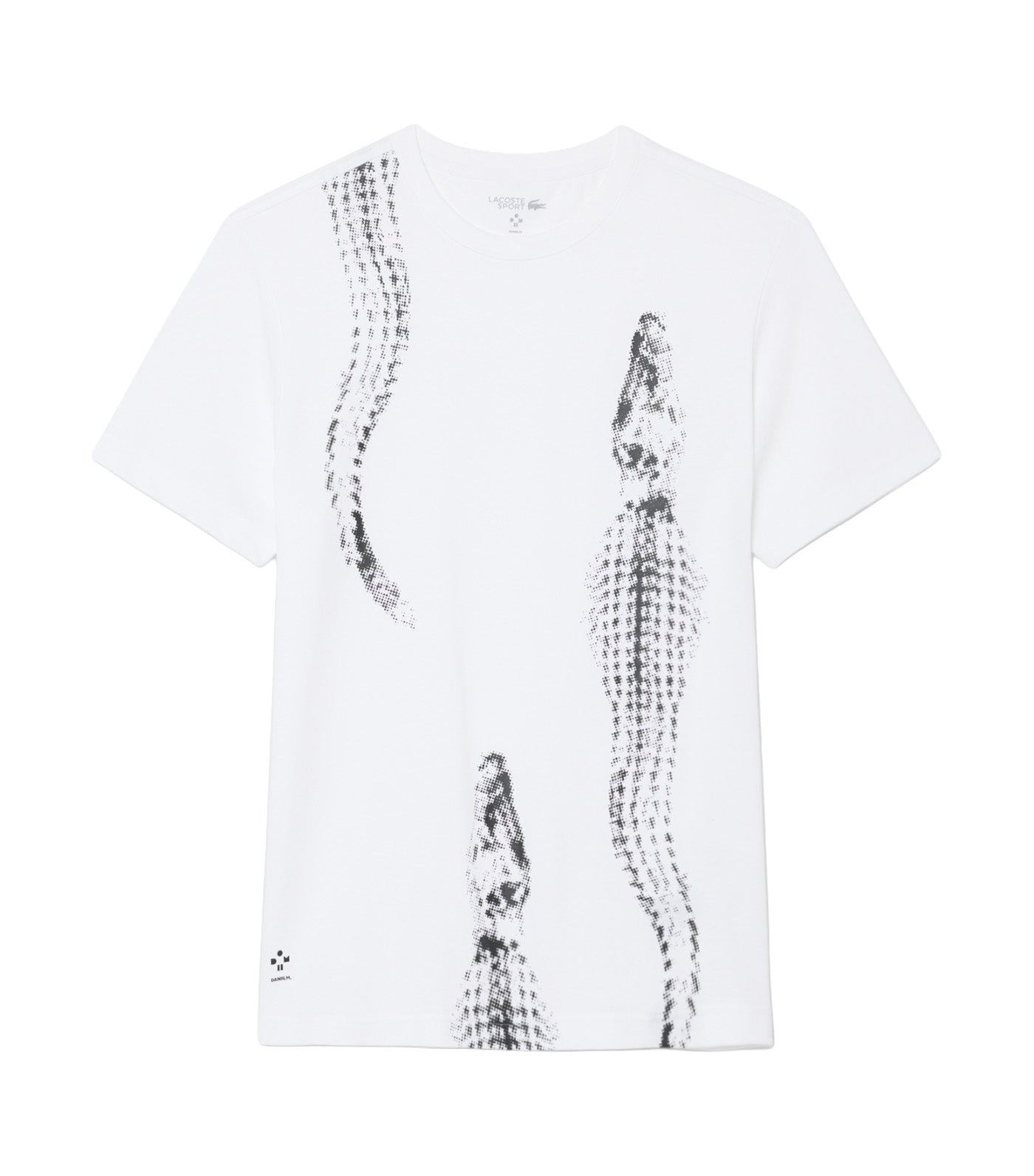 Lacoste Tennis x Daniil Medvedev Graphic T-Shirt White
