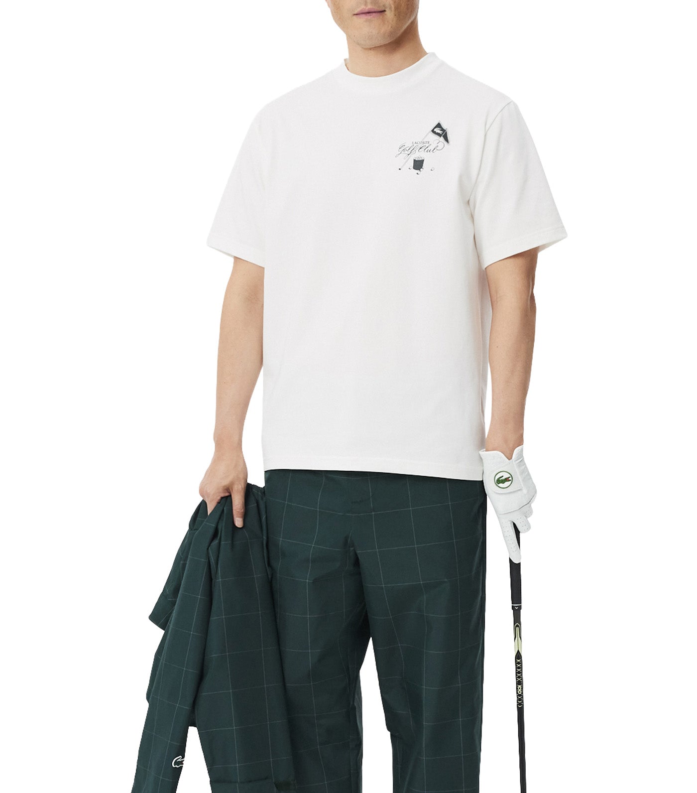 Ultra Dry Printed Golf T-Shirt Flour