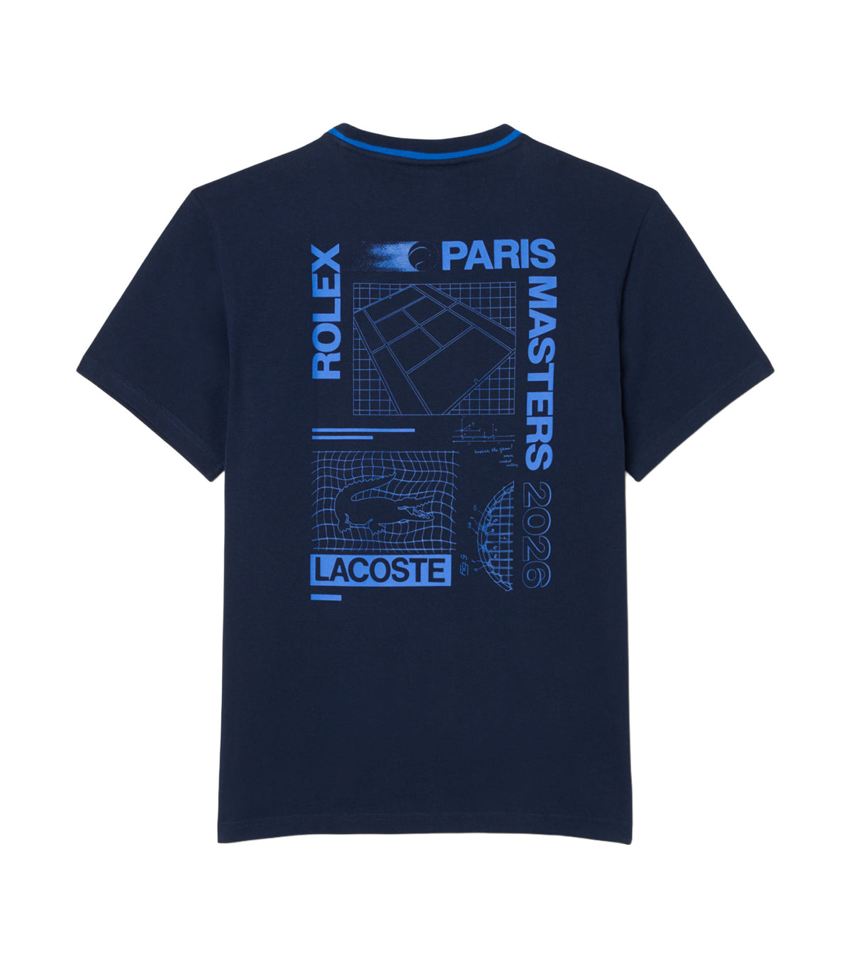 Rolex Paris Masters Edition T-Shirt Navy Blue