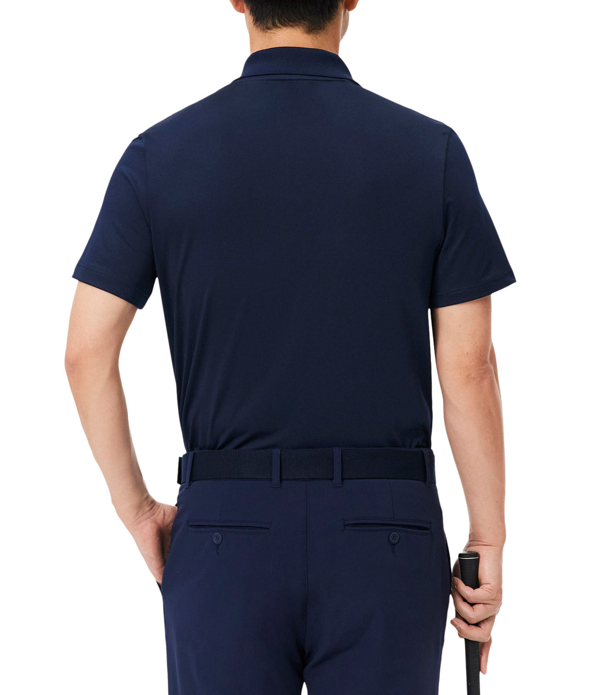 Ultra Dry Stretch Golf Polo Shirt Navy Blue