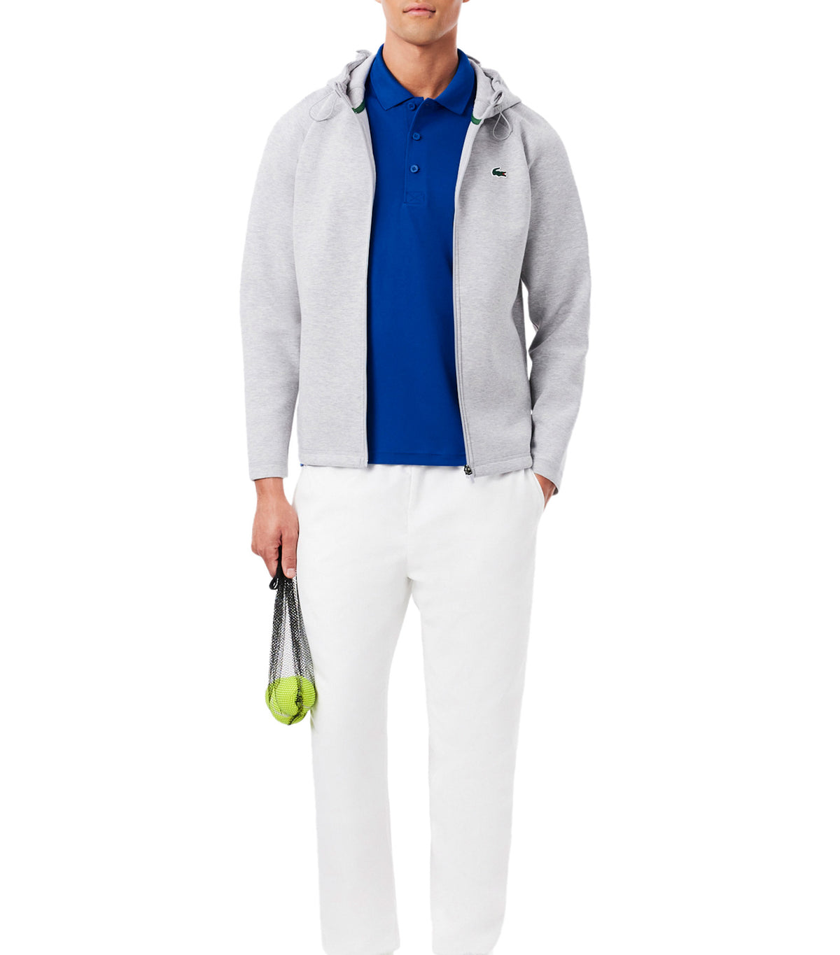 SPORT Abrasion-Resistant Interlock Polo Cobalt