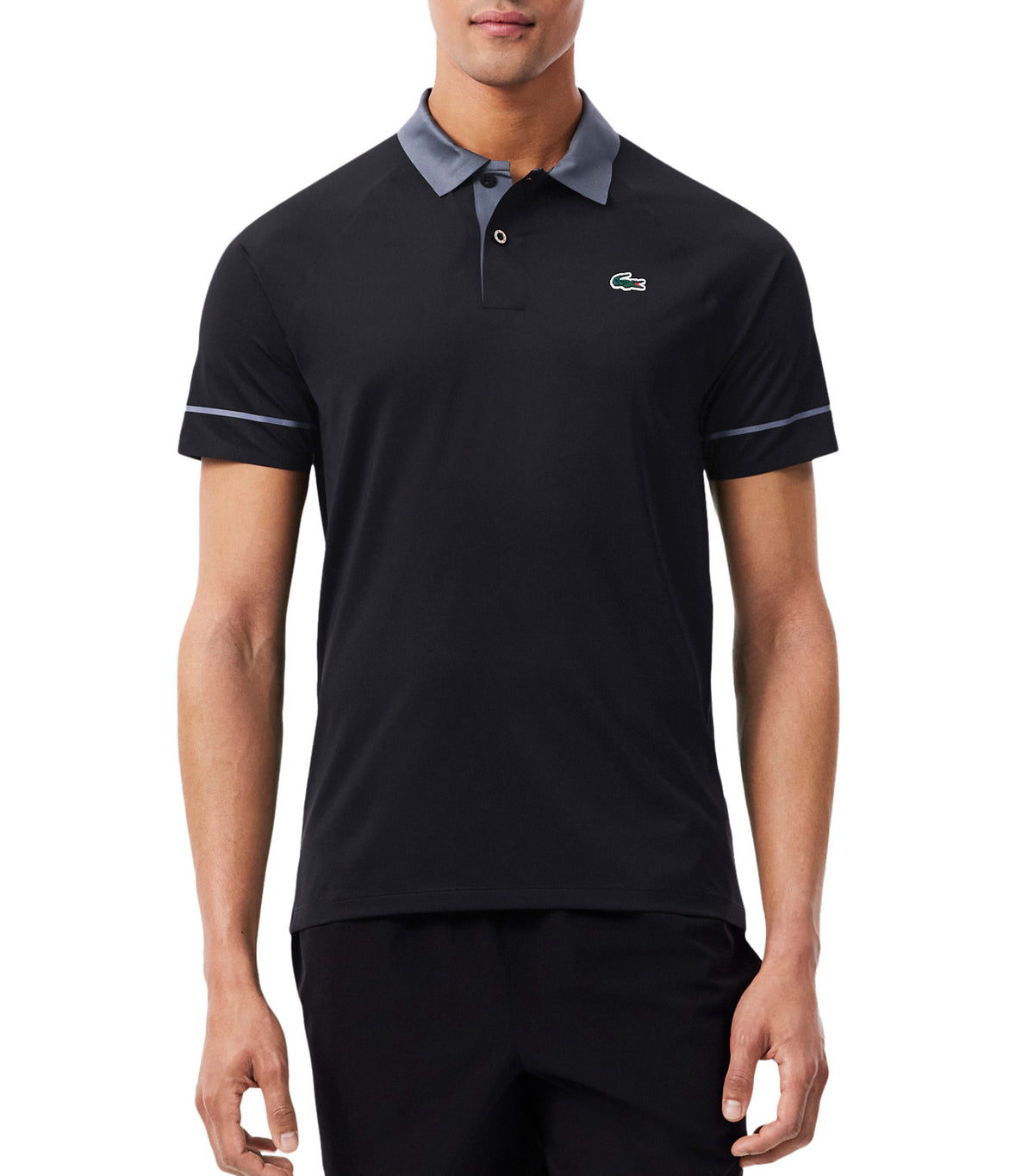 Tennis x Novak Djokovic On Court Polo Shirt Black/Urban