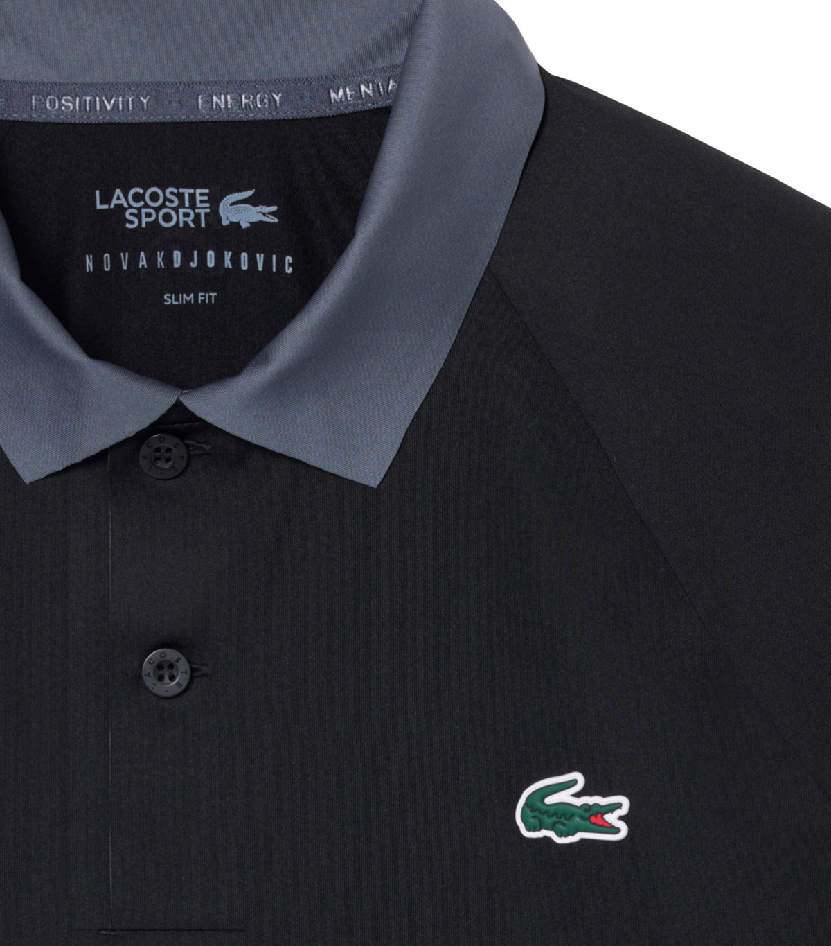 Tennis x Novak Djokovic On Court Polo Shirt Black/Urban