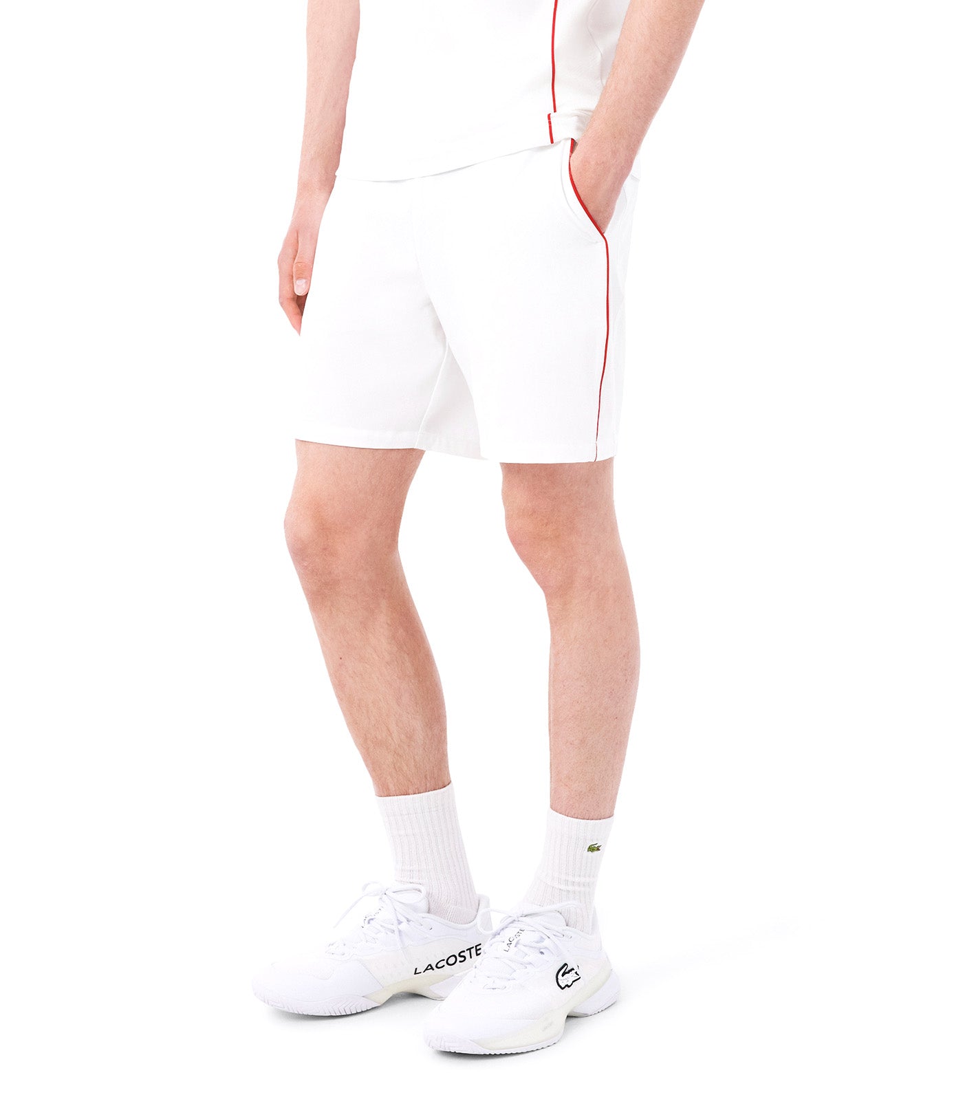 French Tennis Team Shorts White