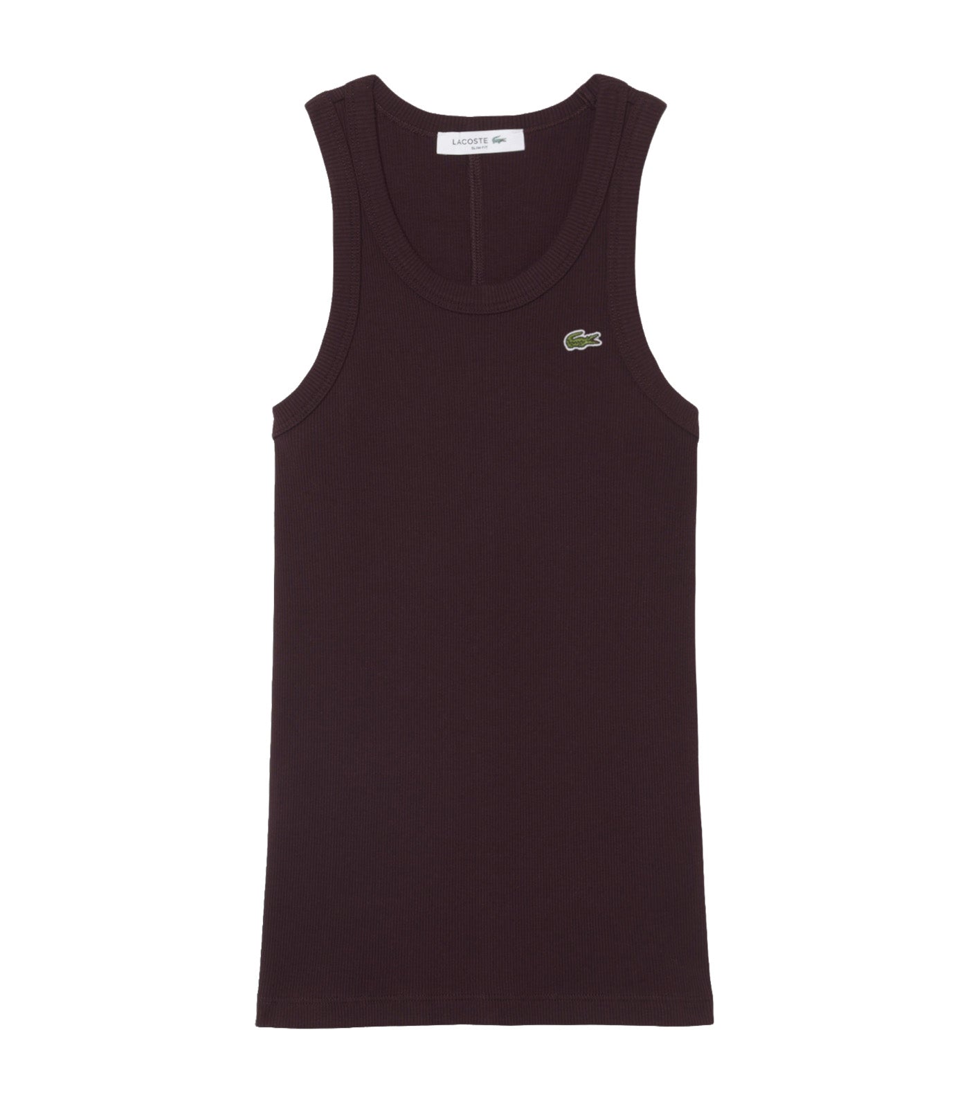Women's Lacoste Slim Fit Organic Cotton Tank Top Oxalis
