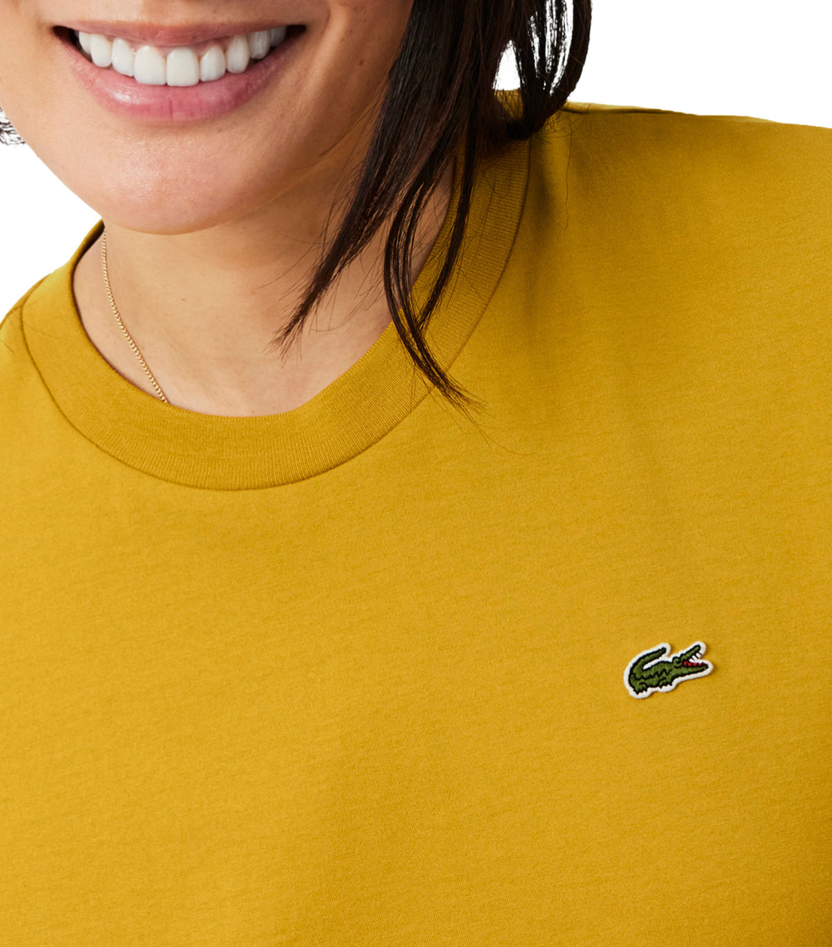 Lightweight Cotton Pima Jersey T-Shirt Honey