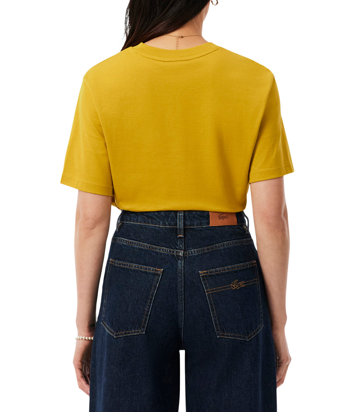 Lightweight Cotton Pima Jersey T-Shirt Honey