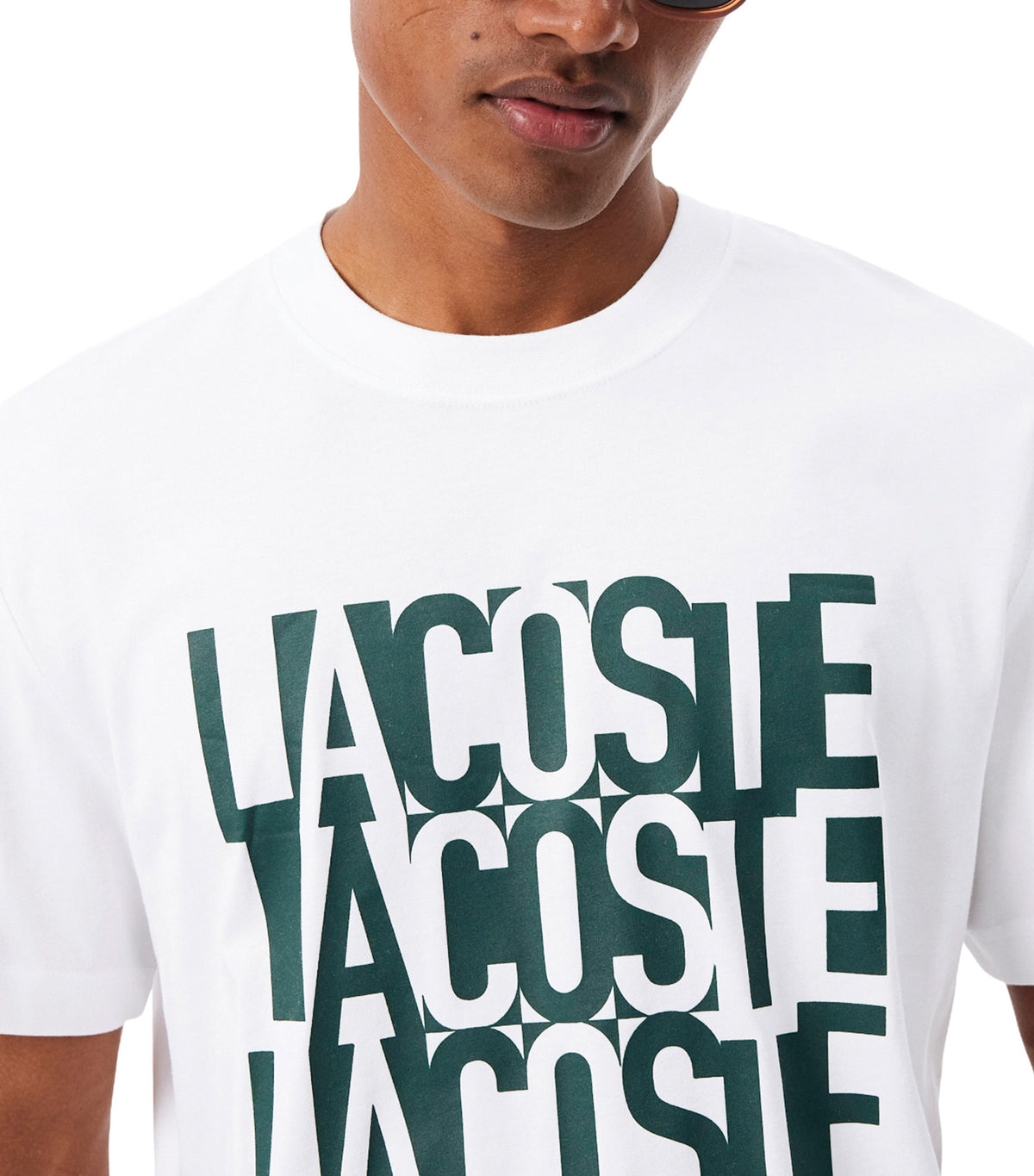 Printed Cotton T-Shirt White