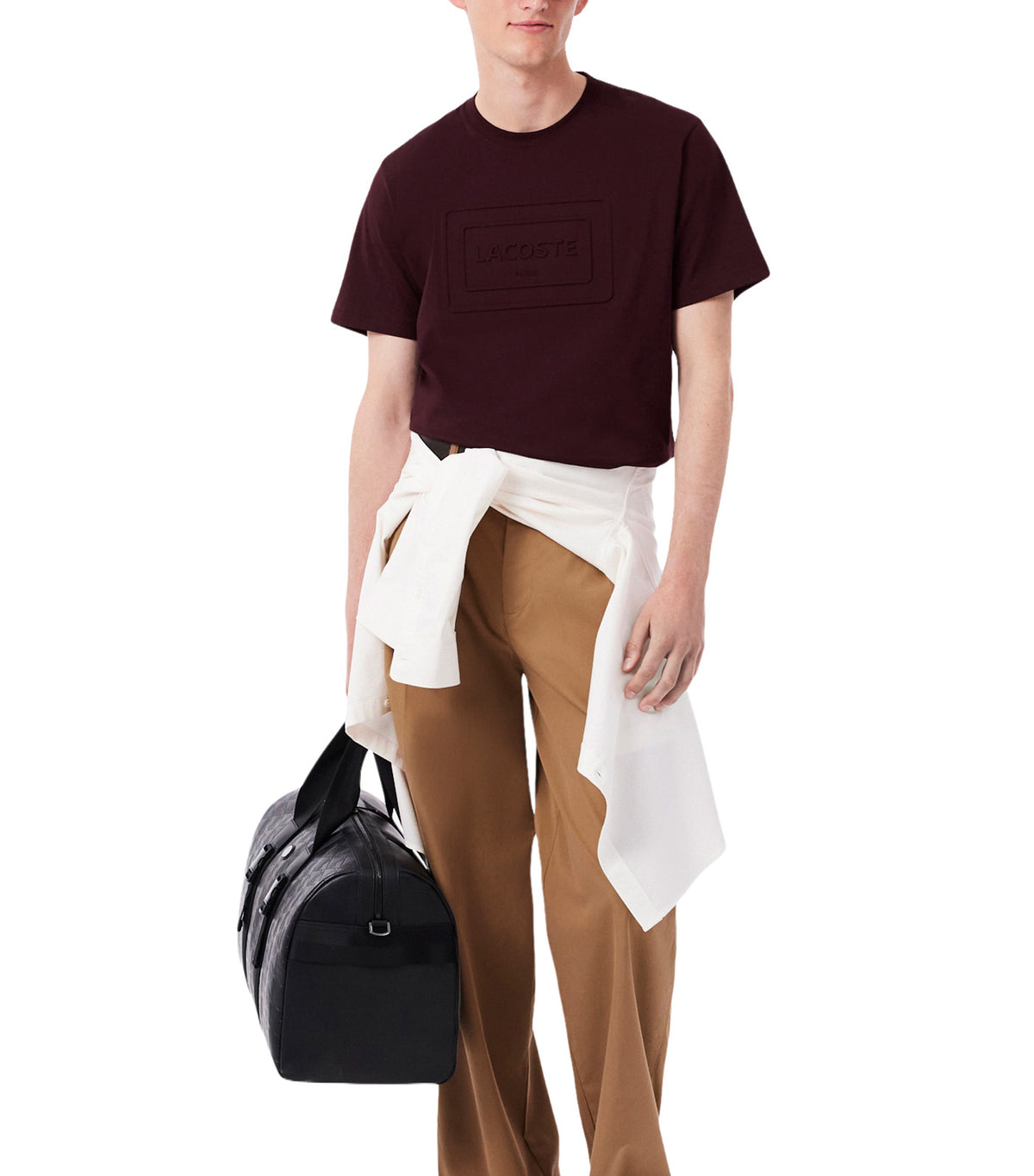 Embroidered Cotton T-Shirt Oxalis